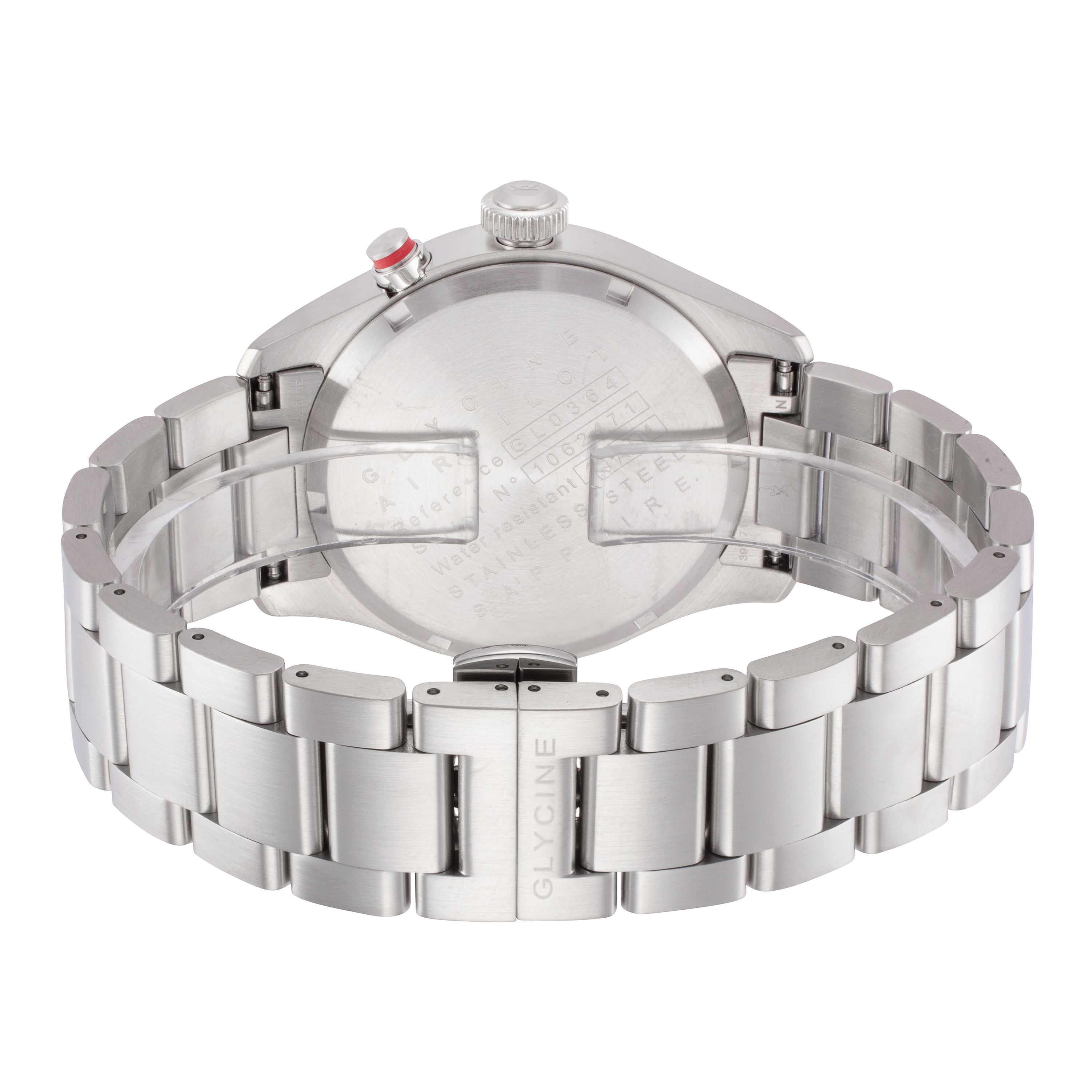 Glycine Men's Airpilot Dual Time 44mm Quartz Watch GL0362