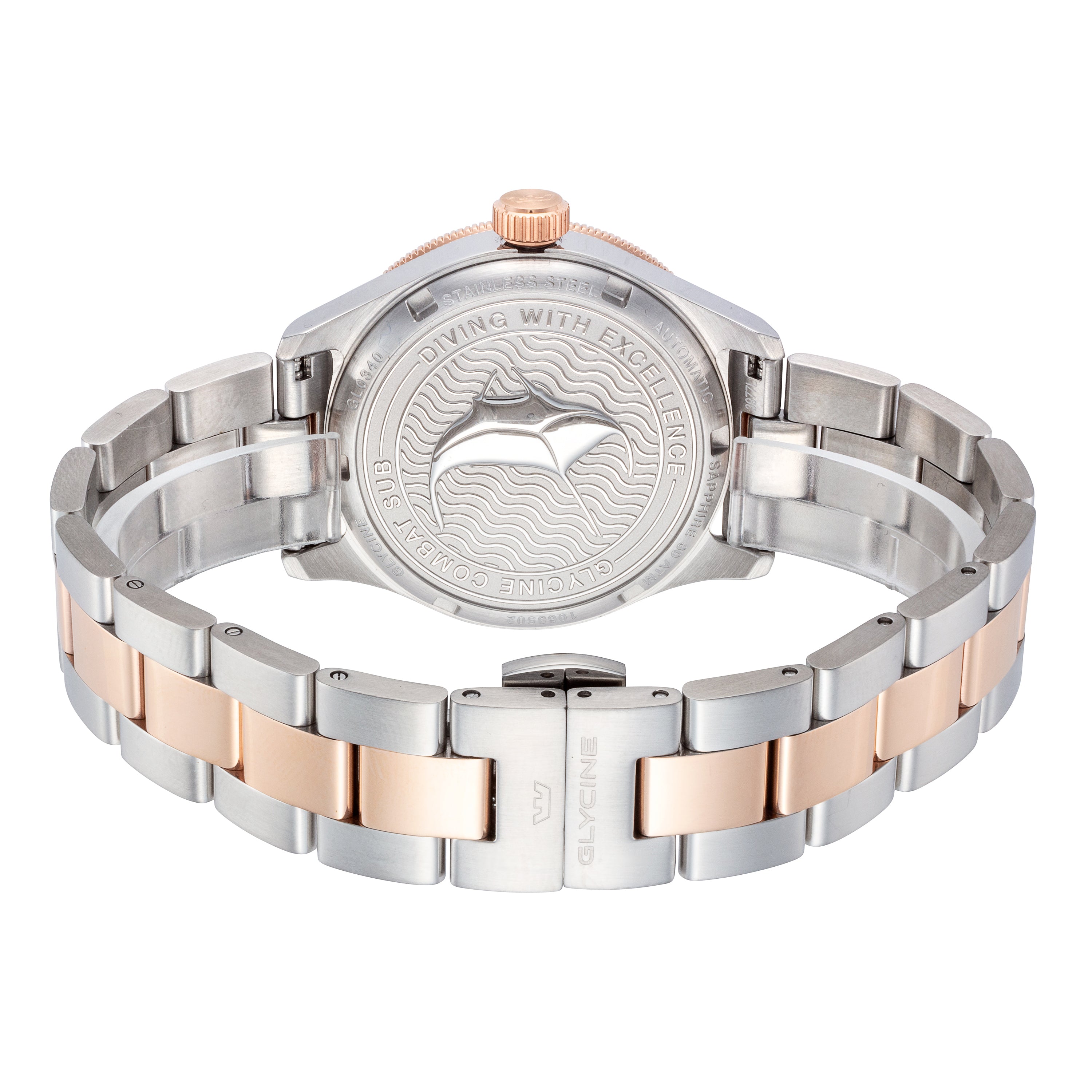 Glycine Unisex Combat Sub 36mm Automatic Watch GL0340