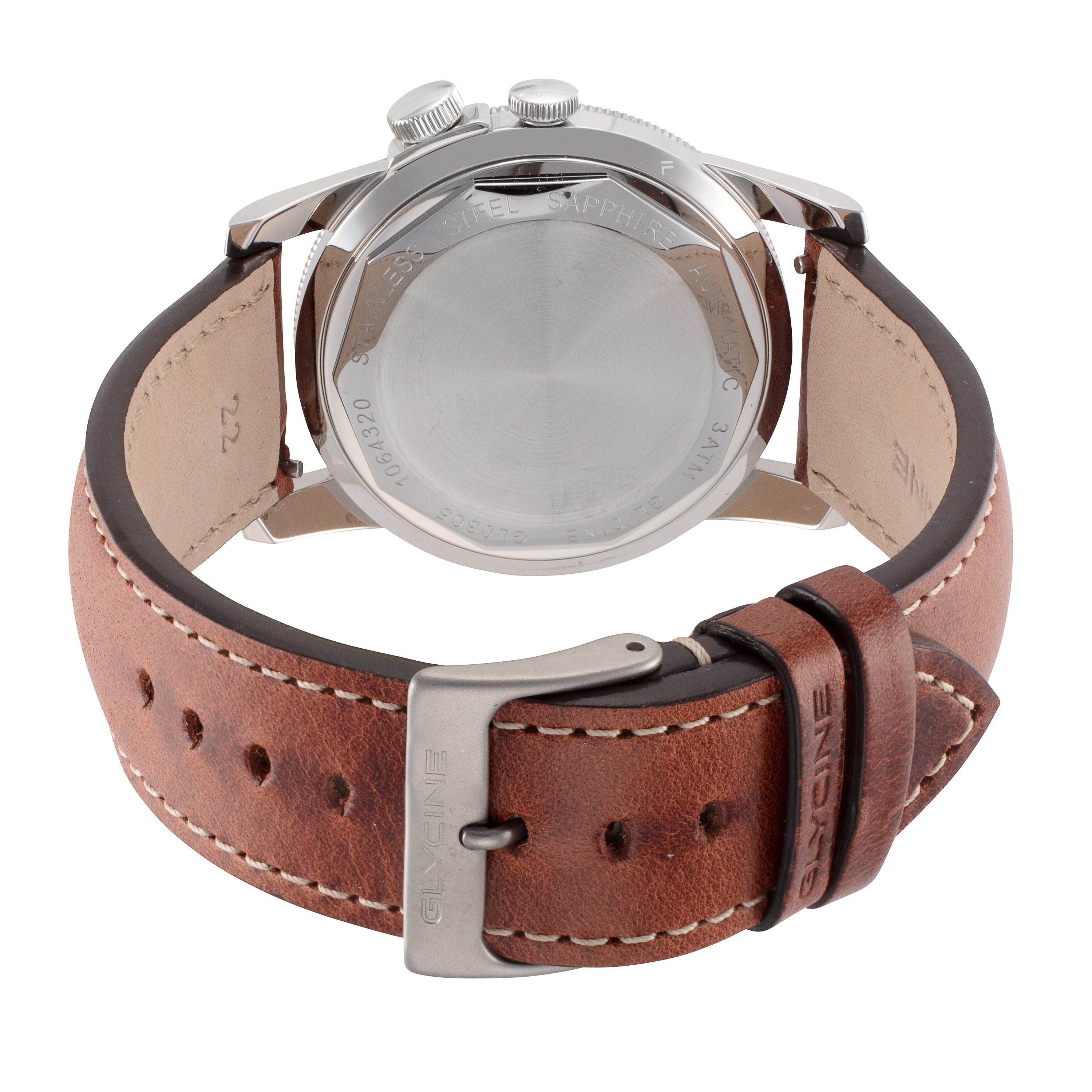 Glycine Men's Airman Vintage The Chief GMT 40mm Automatic Watch GL0305