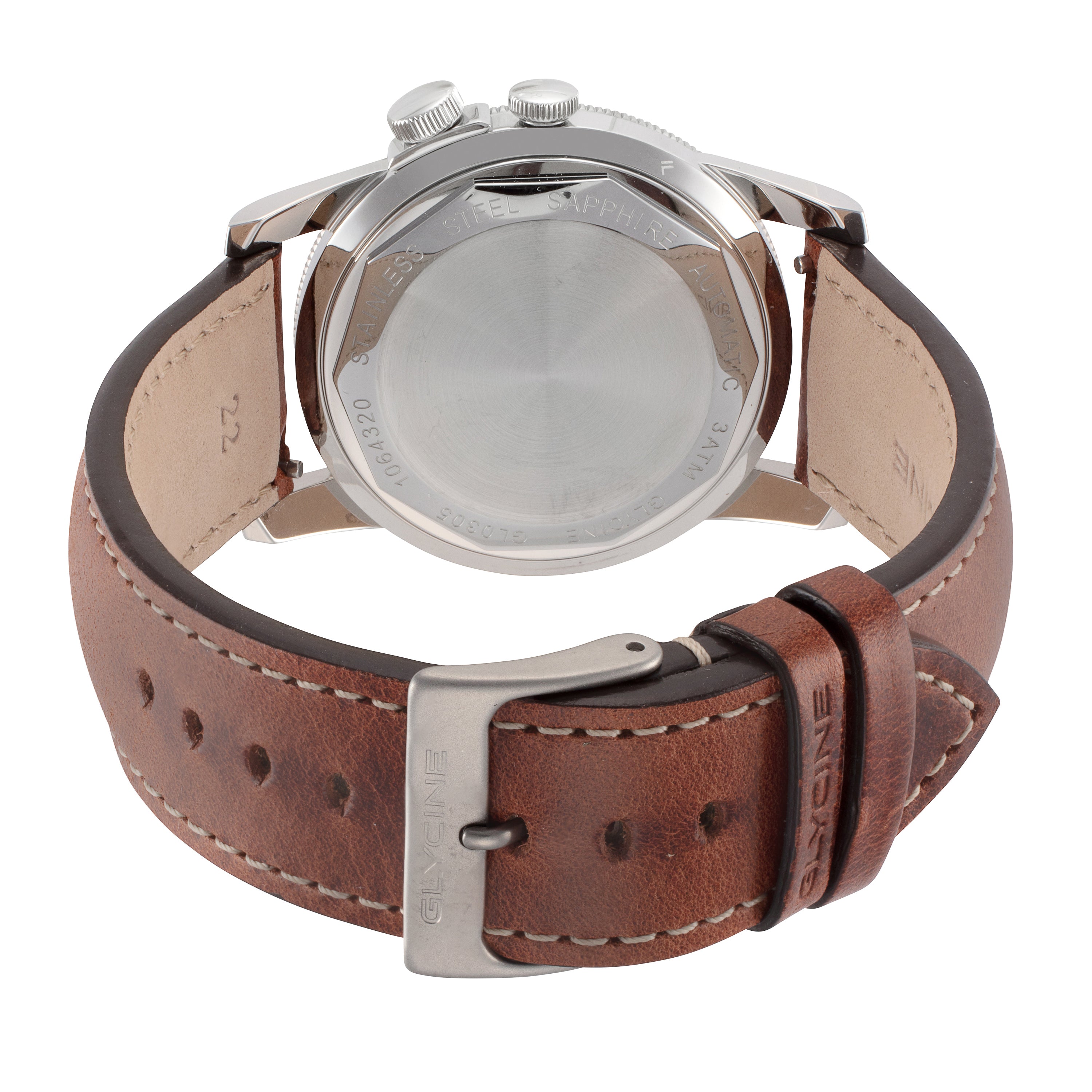 Glycine Men's Airman Vintage The Chief GMT 40mm Automatic Watch GL0306