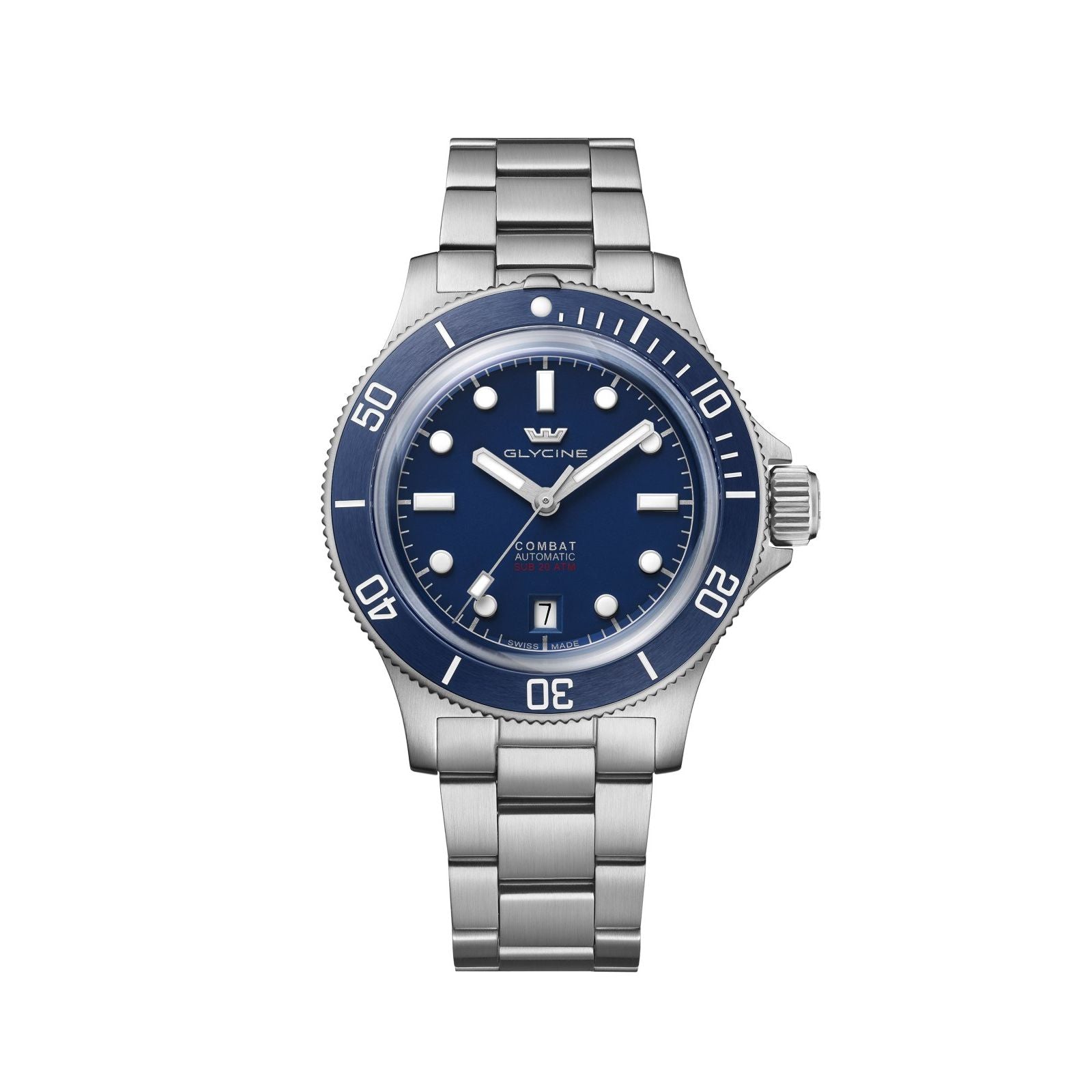 Glycine Men's Combat Sub Box Ceramic 41mm Automatic Watch GL0523