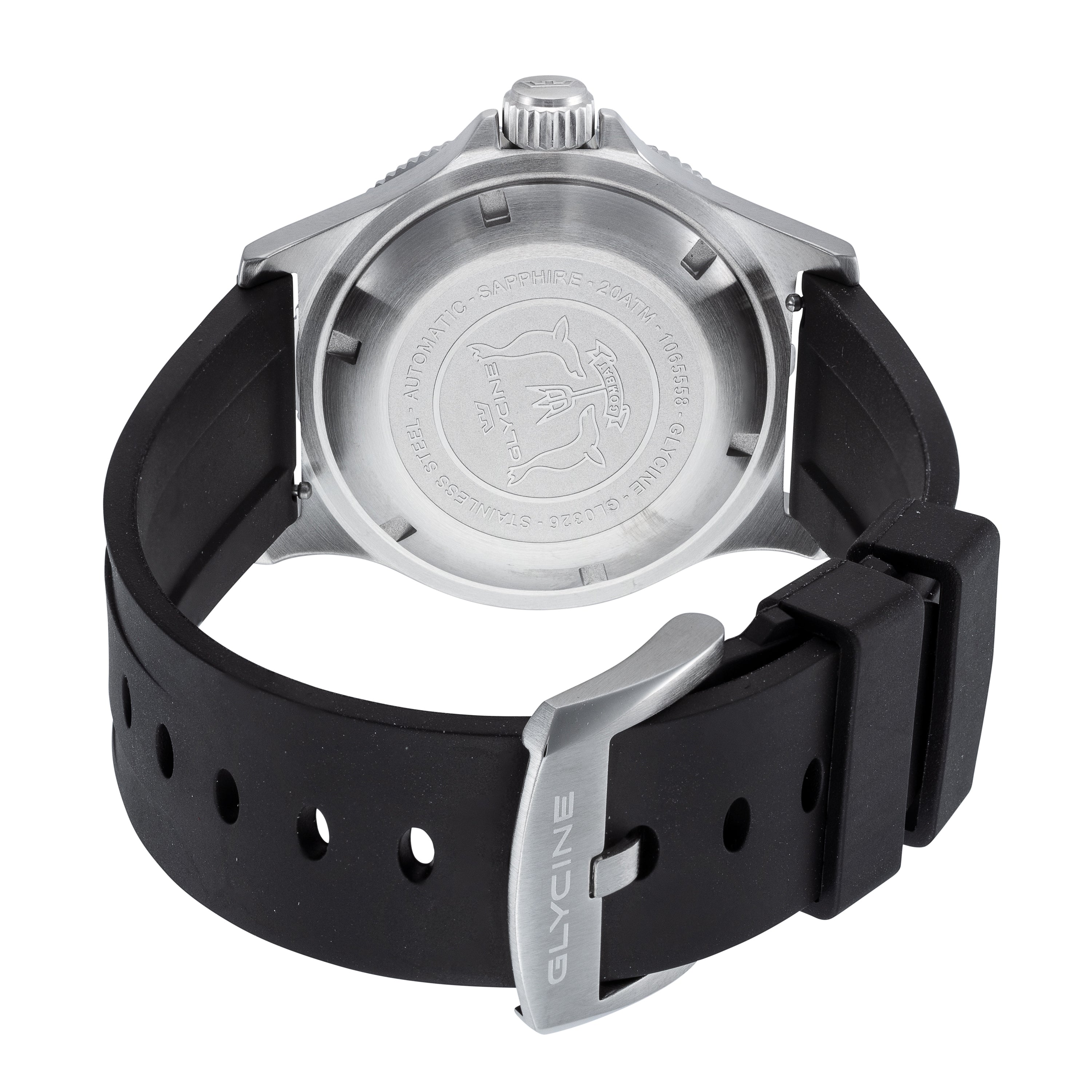 Glycine Men's Combat Sub Sport GMT 42mm Automatic Watch GL0326
