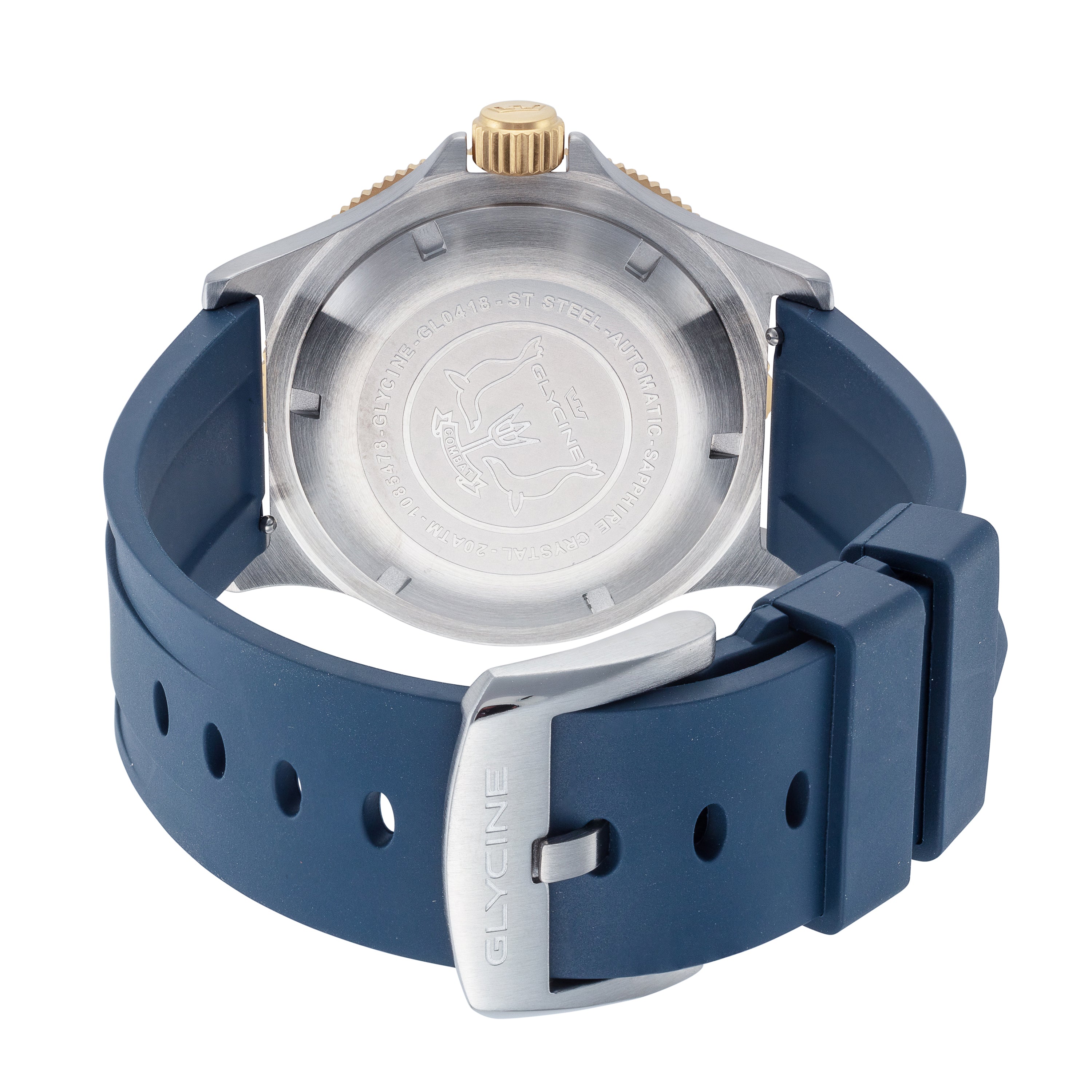 Glycine Men's Combat Sub Vintage 42mm Automatic Watch GL0418
