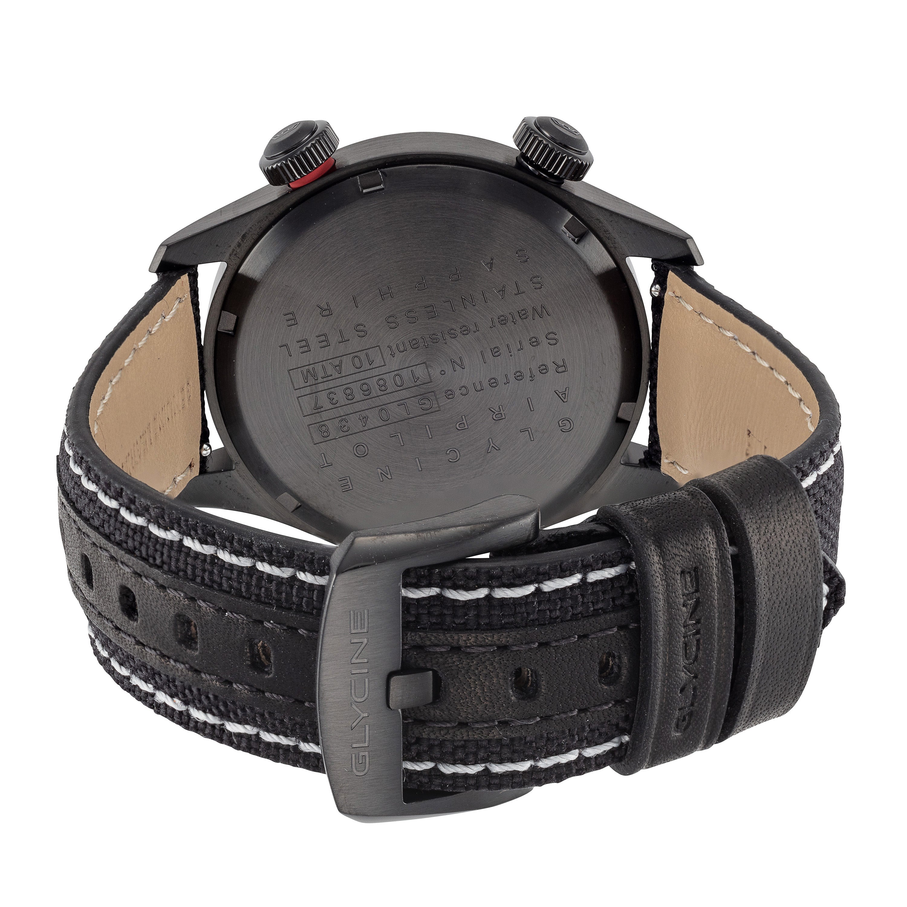 Glycine Men's Airpilot GMT 44mm Quartz Watch GL0438