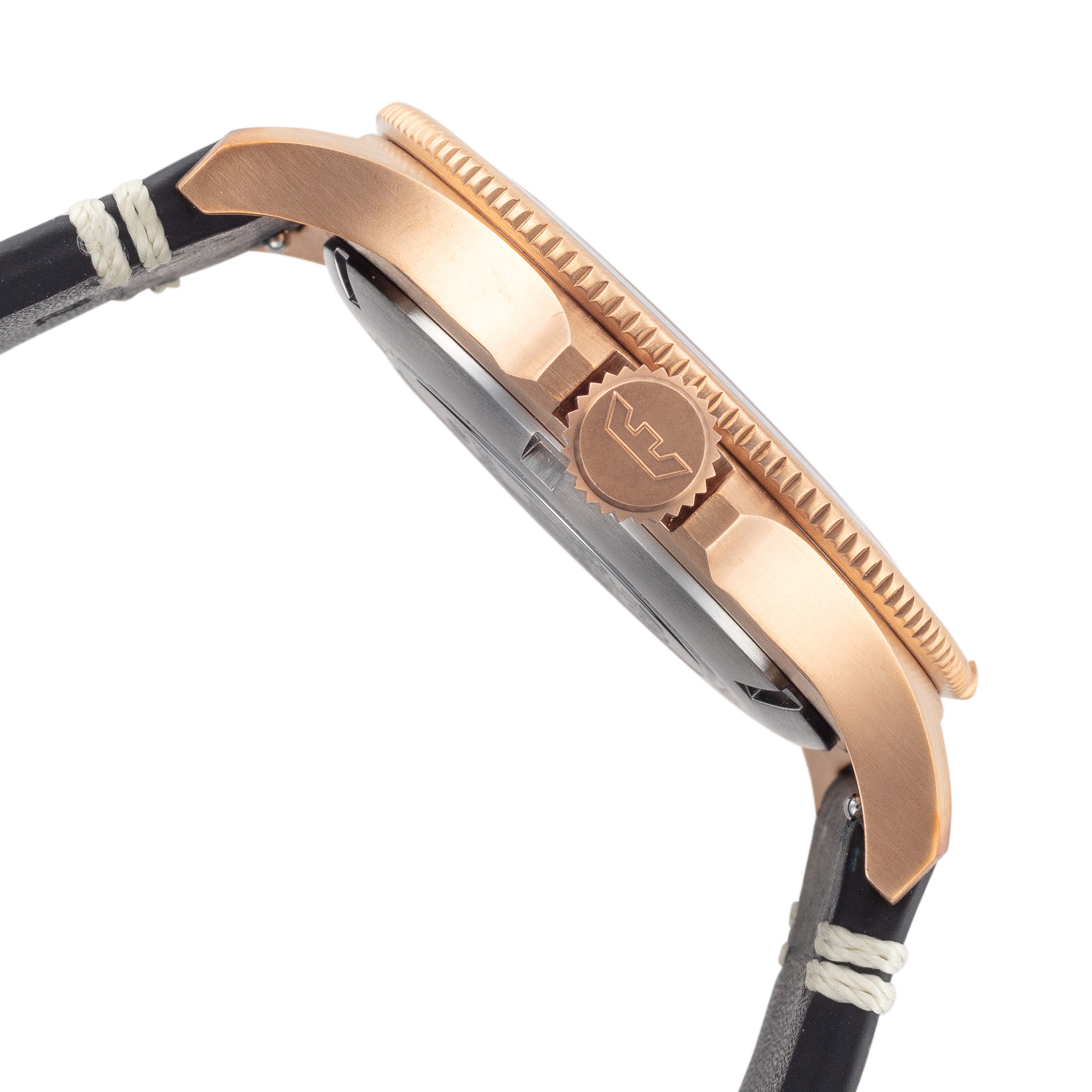 글리신 남성용 컴뱃 서브 빈티지 브론즈 42mm 오토매틱 시계 GL0421