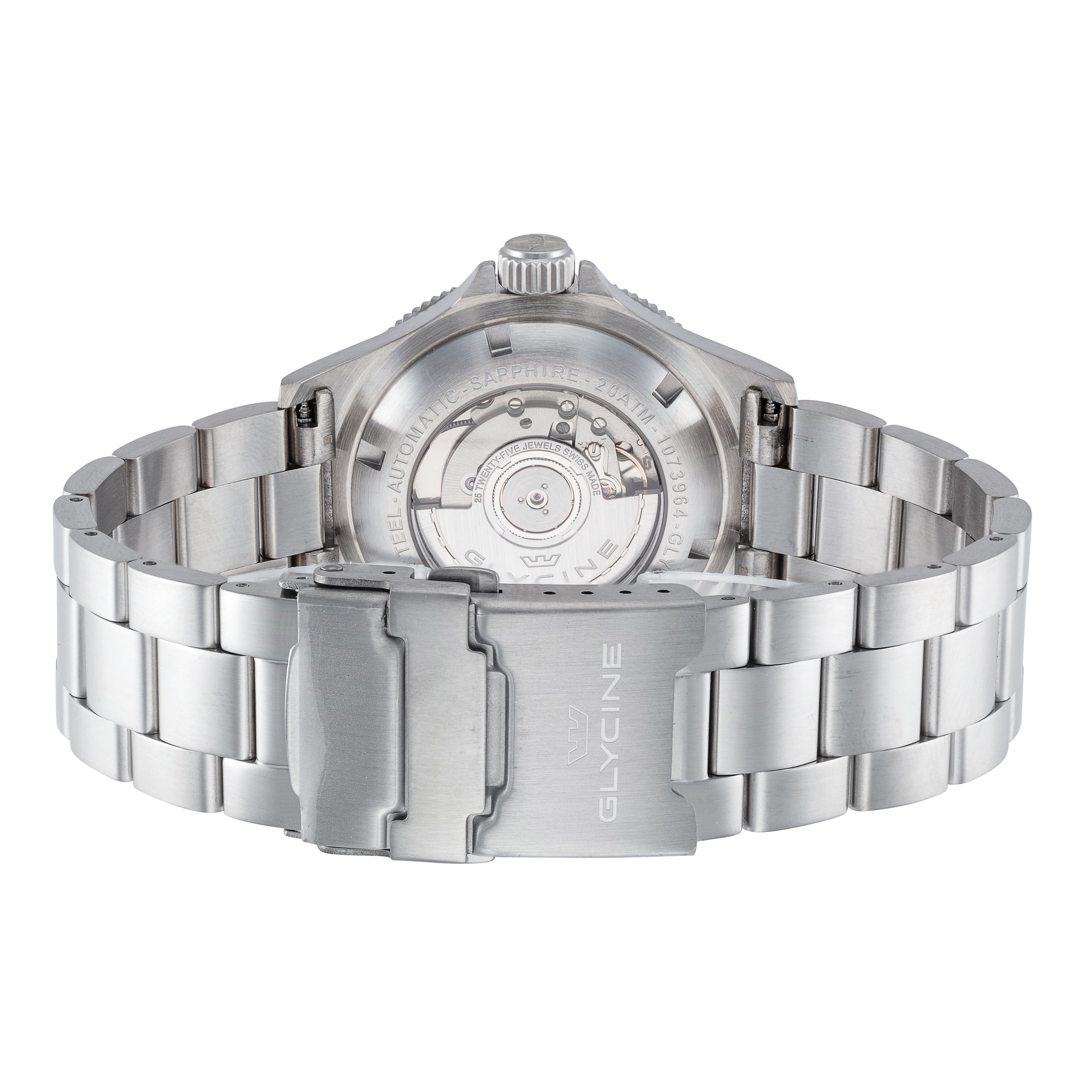 Glycine Men's Combat Sub Sport GMT 42mm Automatic Watch GL0381