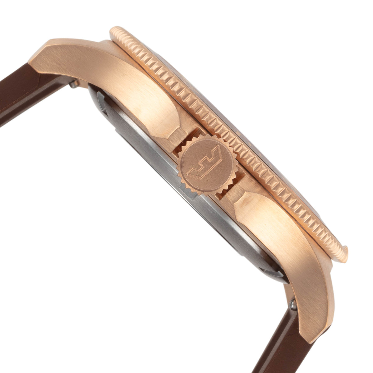 글리신 남성용 컴뱃 서브 스포츠 GMT 브론즈 42mm 오토매틱 시계 GL0324