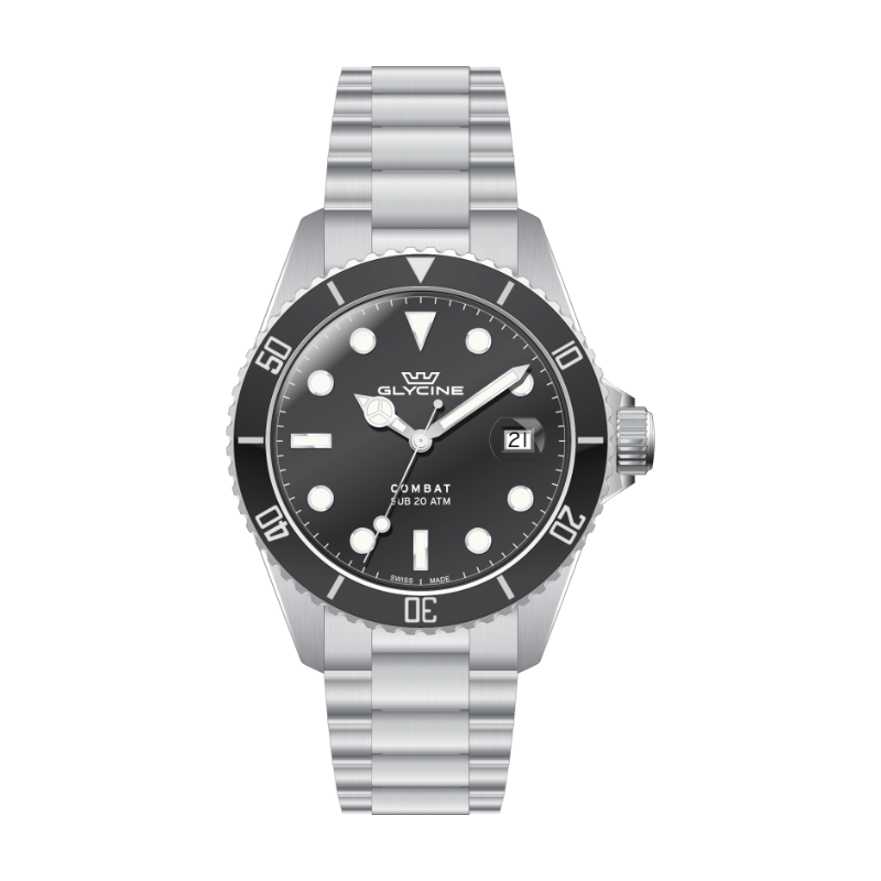 Glycine Men's Combat Sub 40mm Quartz Watch GL1060