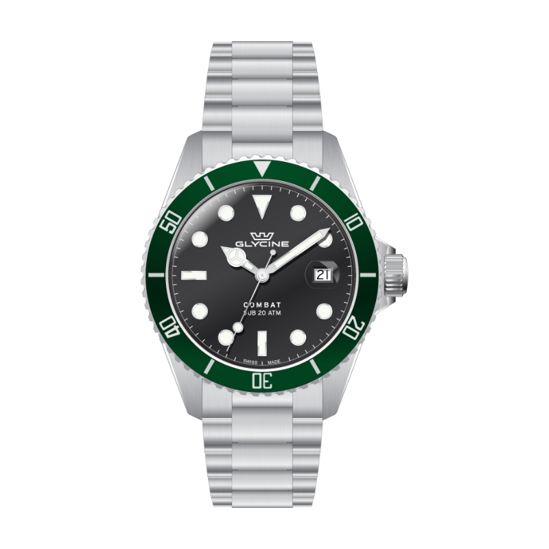 Glycine Men's Combat Sub 40mm Quartz Watch GL1061