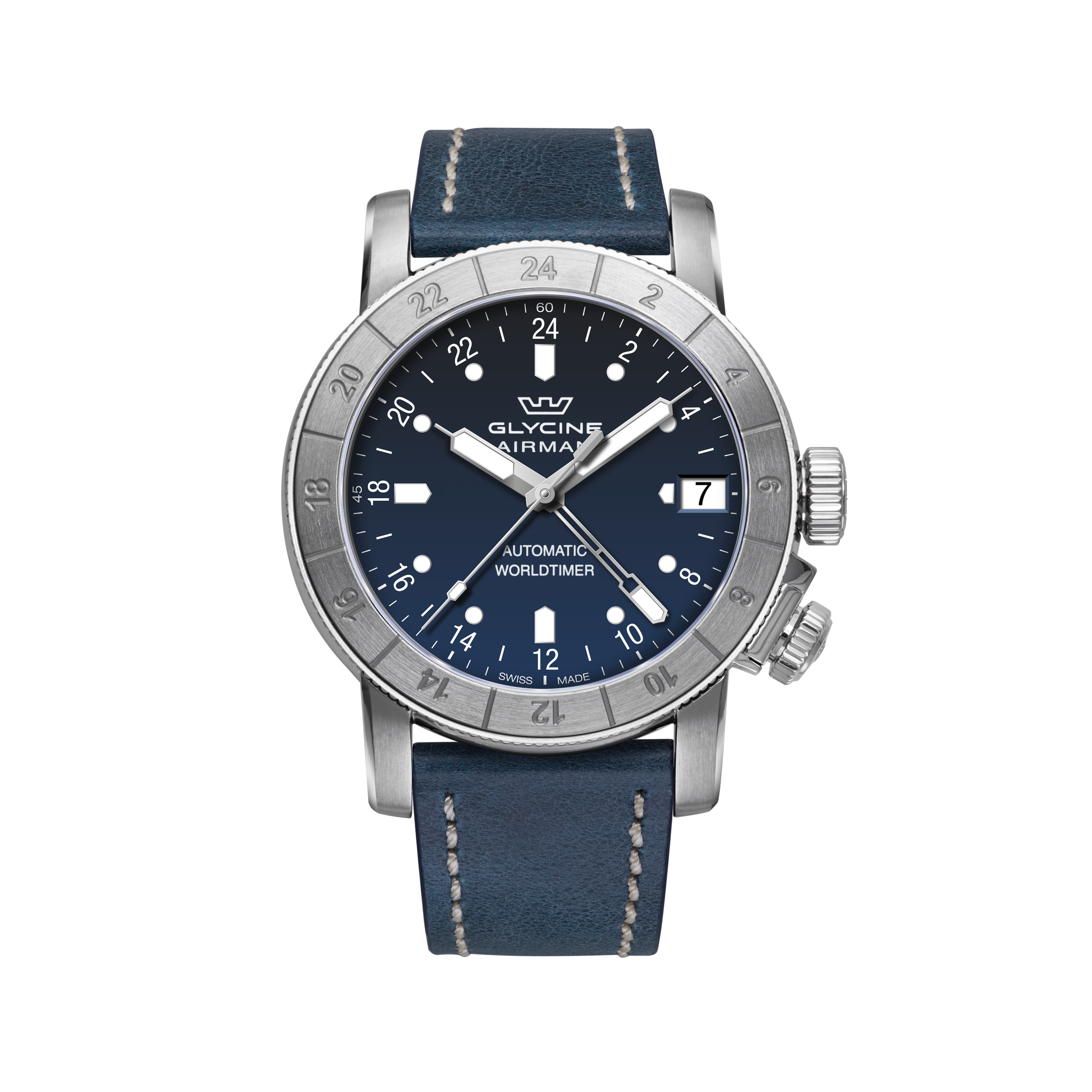 Glycine Men's Airman GMT 46mm Automatic Watch GL0060