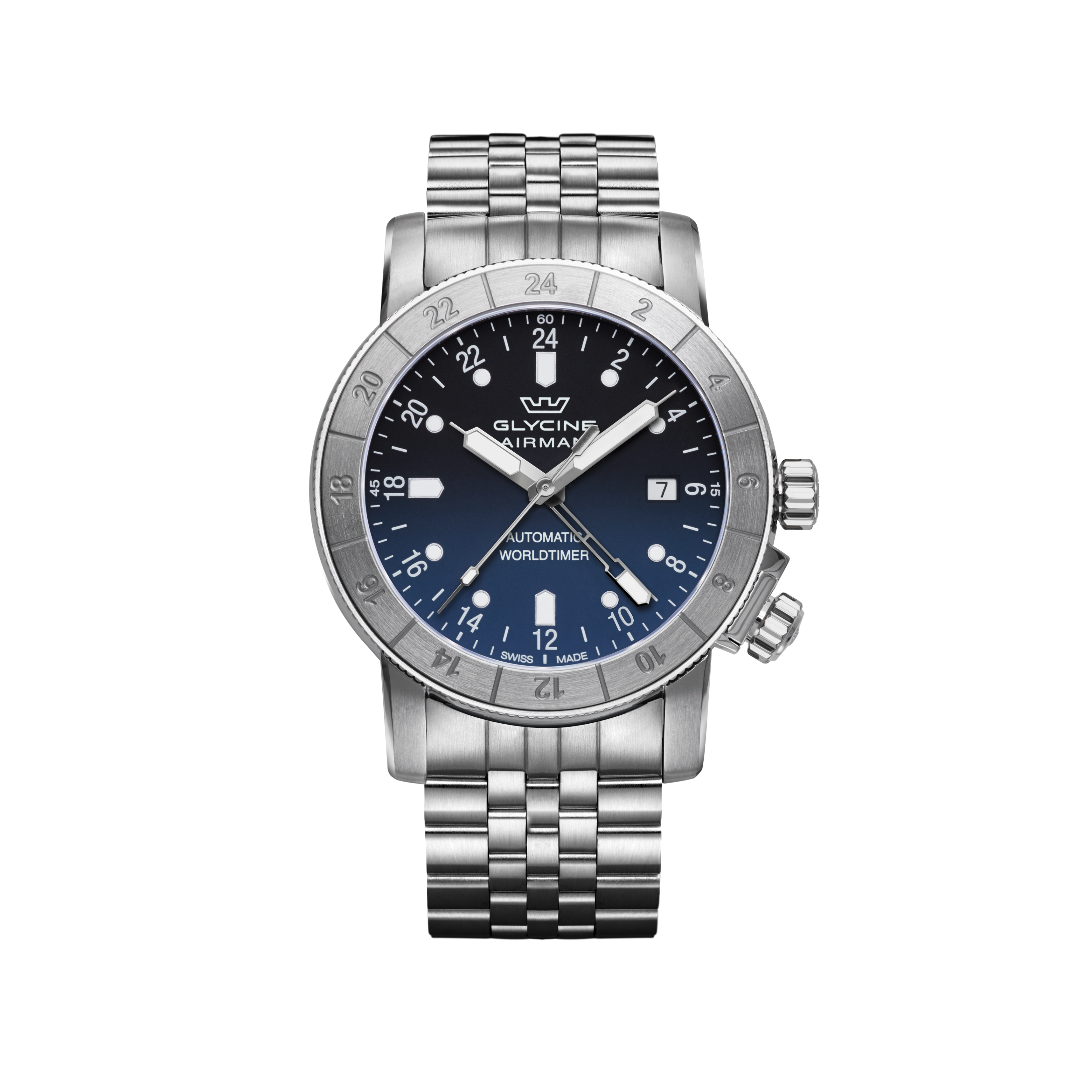 Glycine Men's Airman GMT 42mm Automatic Watch GL0064