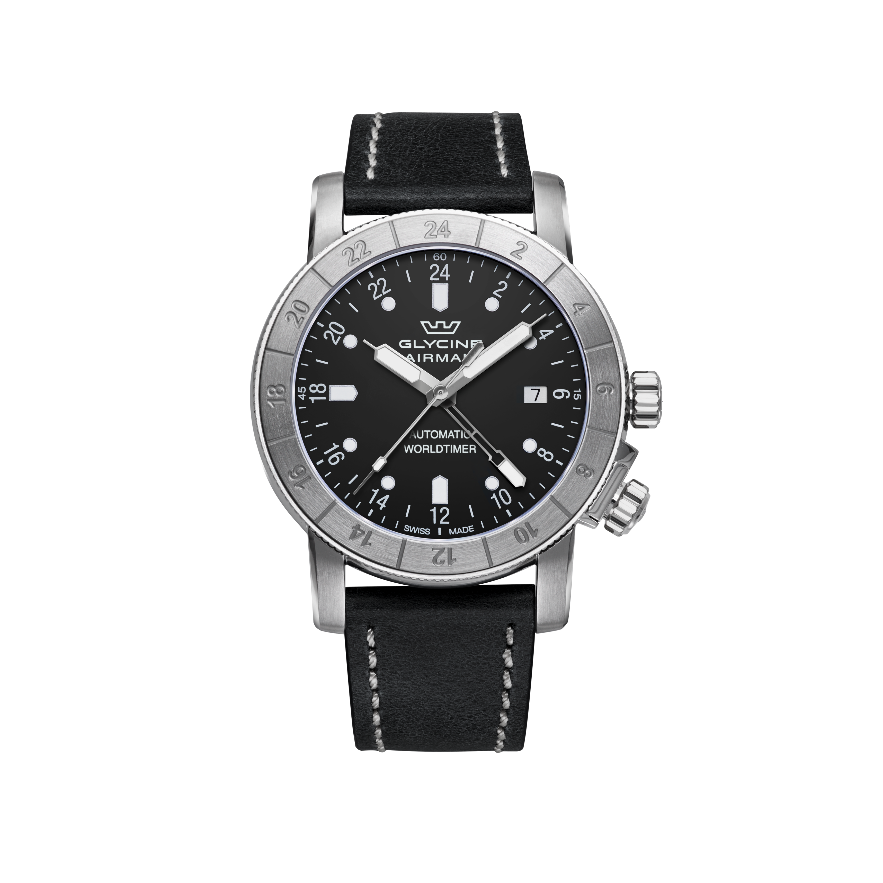 Glycine Men's Airman GMT 42mm Automatic Watch GL0066