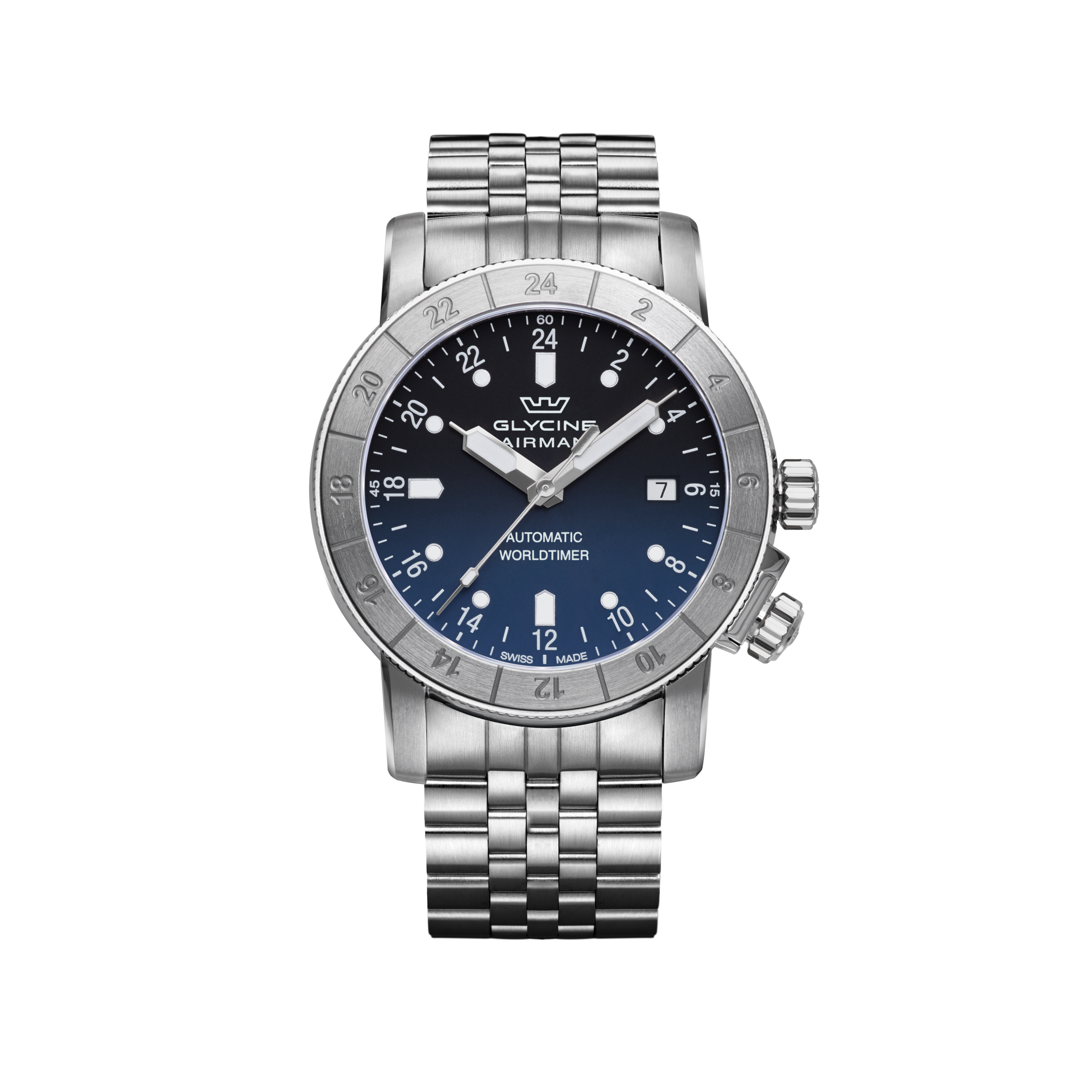 Glycine Men's Airman Purist 42mm Automatic Watch GL0068
