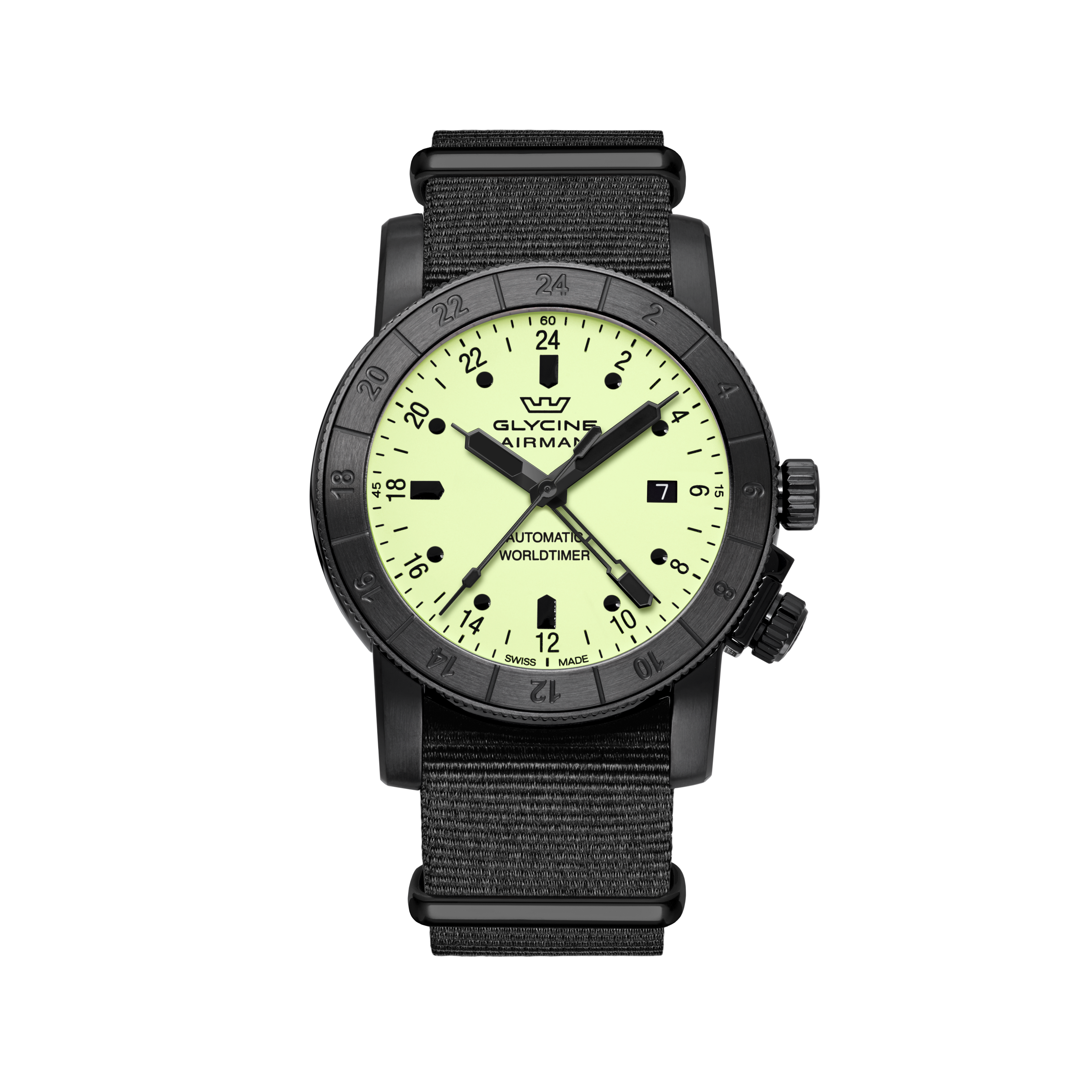 Glycine Men's Airman GMT 42mm Automatic Watch GL0069