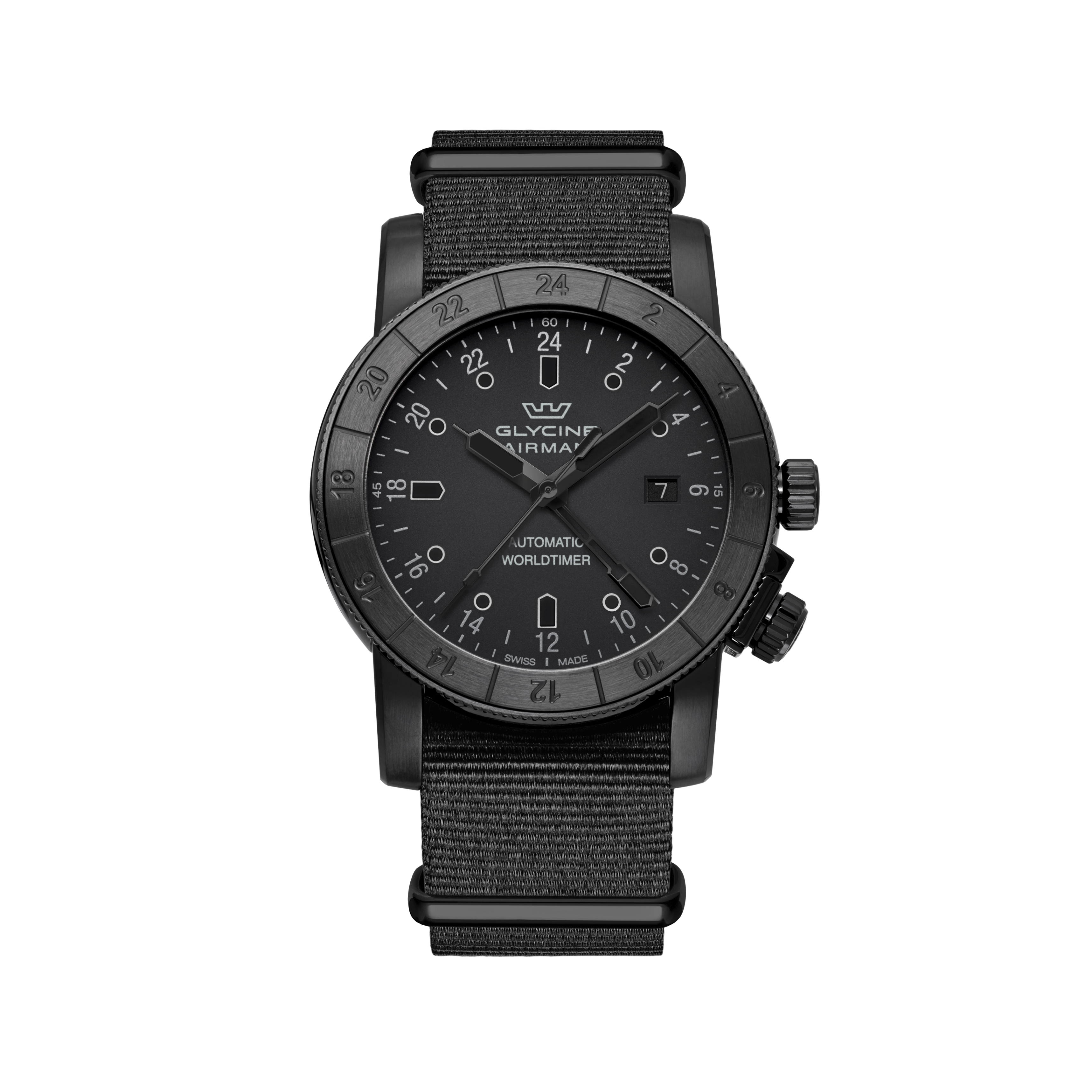 Glycine Men's Airman GMT 42mm Automatic Watch GL0070