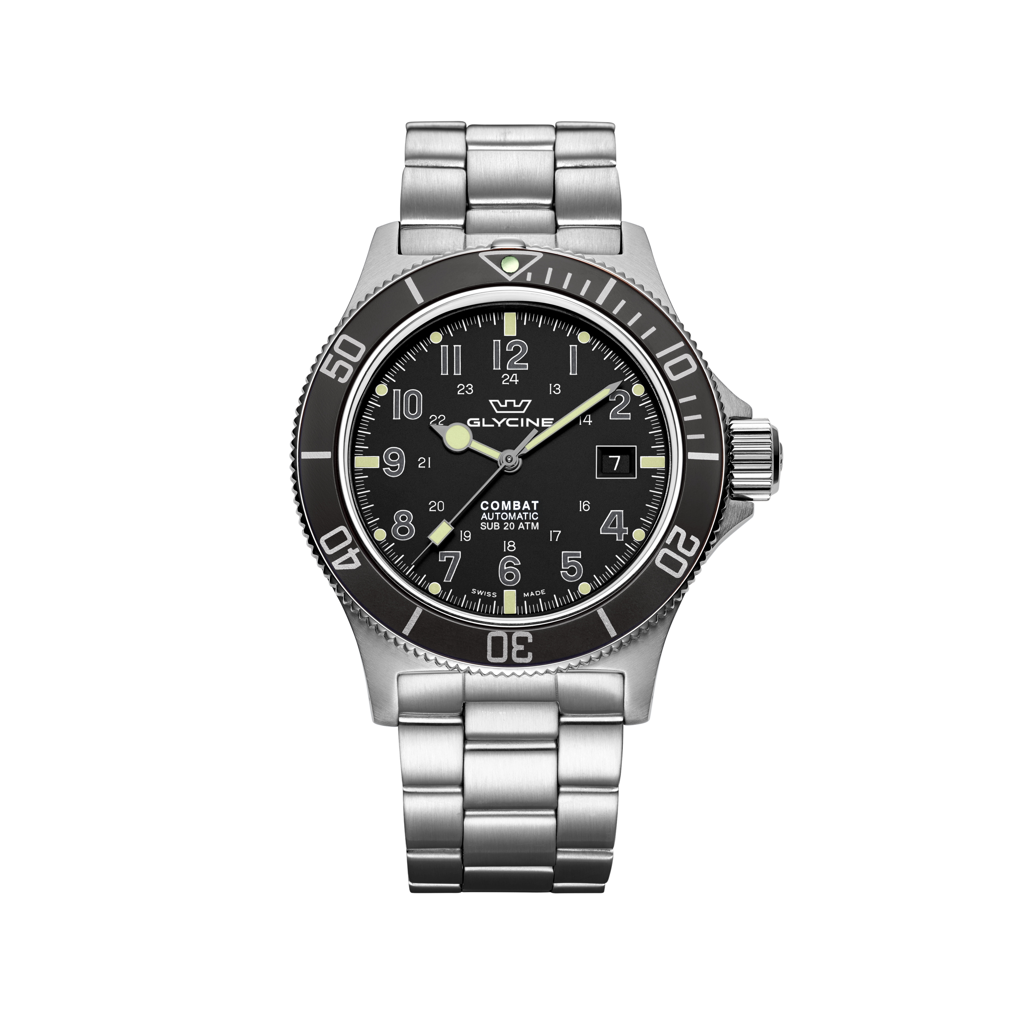 Glycine Men's Combat Sub 42mm Automatic Watch GL0076