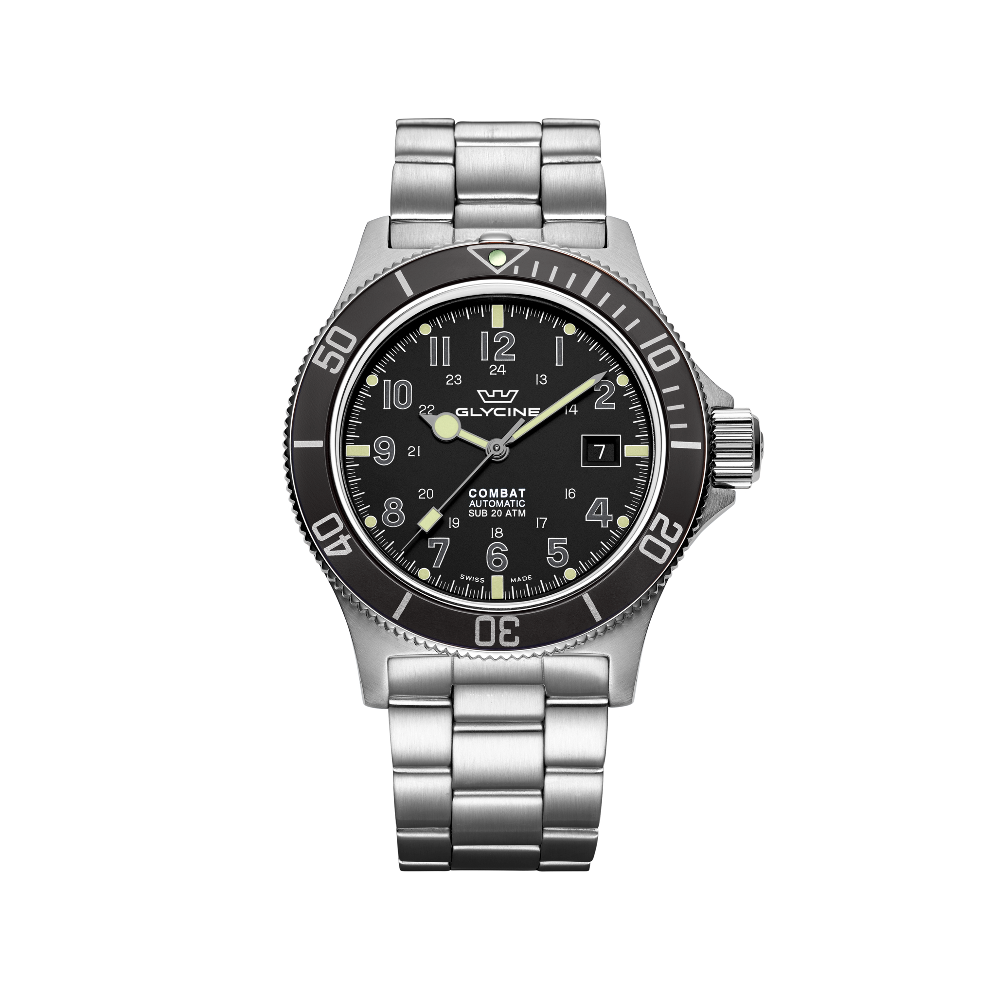 Glycine Men's Combat Sub 42mm Automatic Watch GL0076