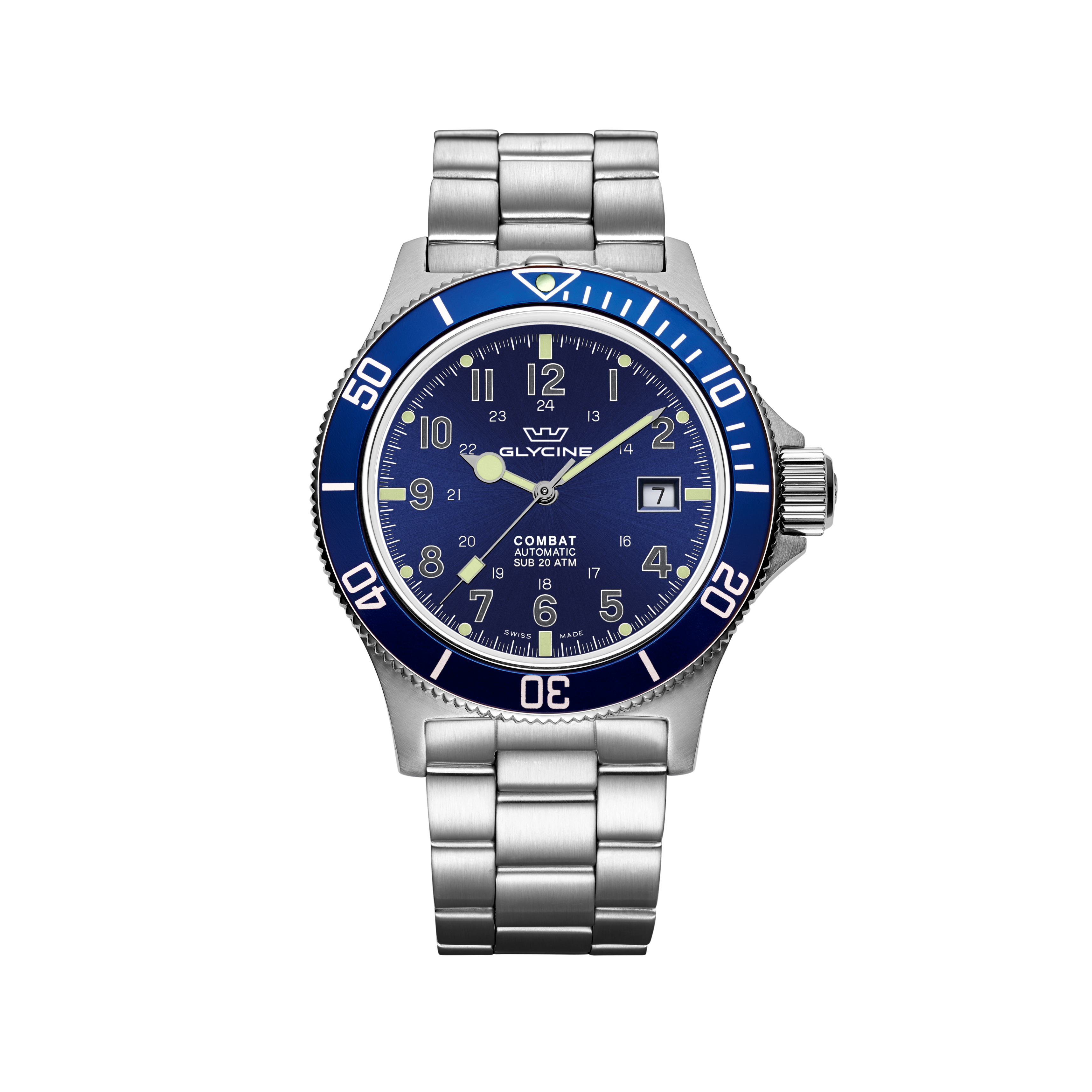 Glycine Men's Combat Sub 42mm Automatic Watch GL0077