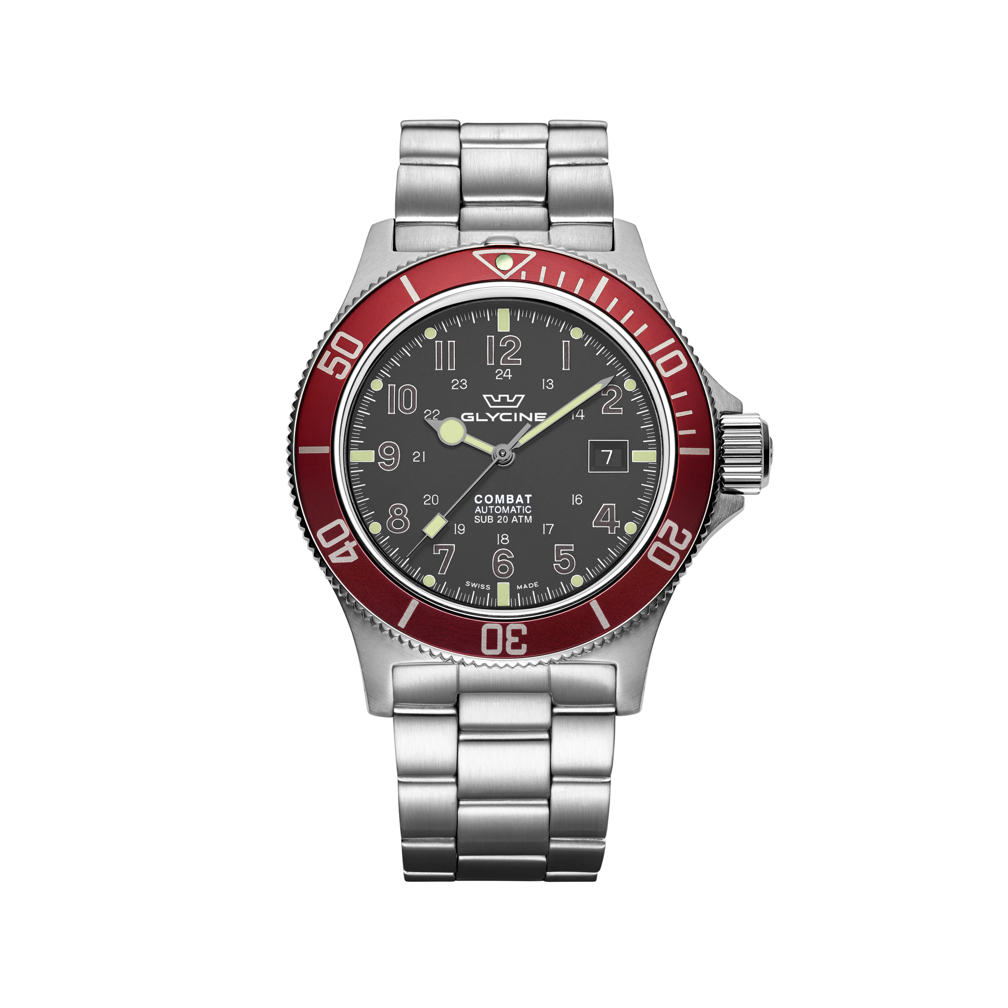 Glycine Men's Combat Sub 42mm Automatic Watch GL0078