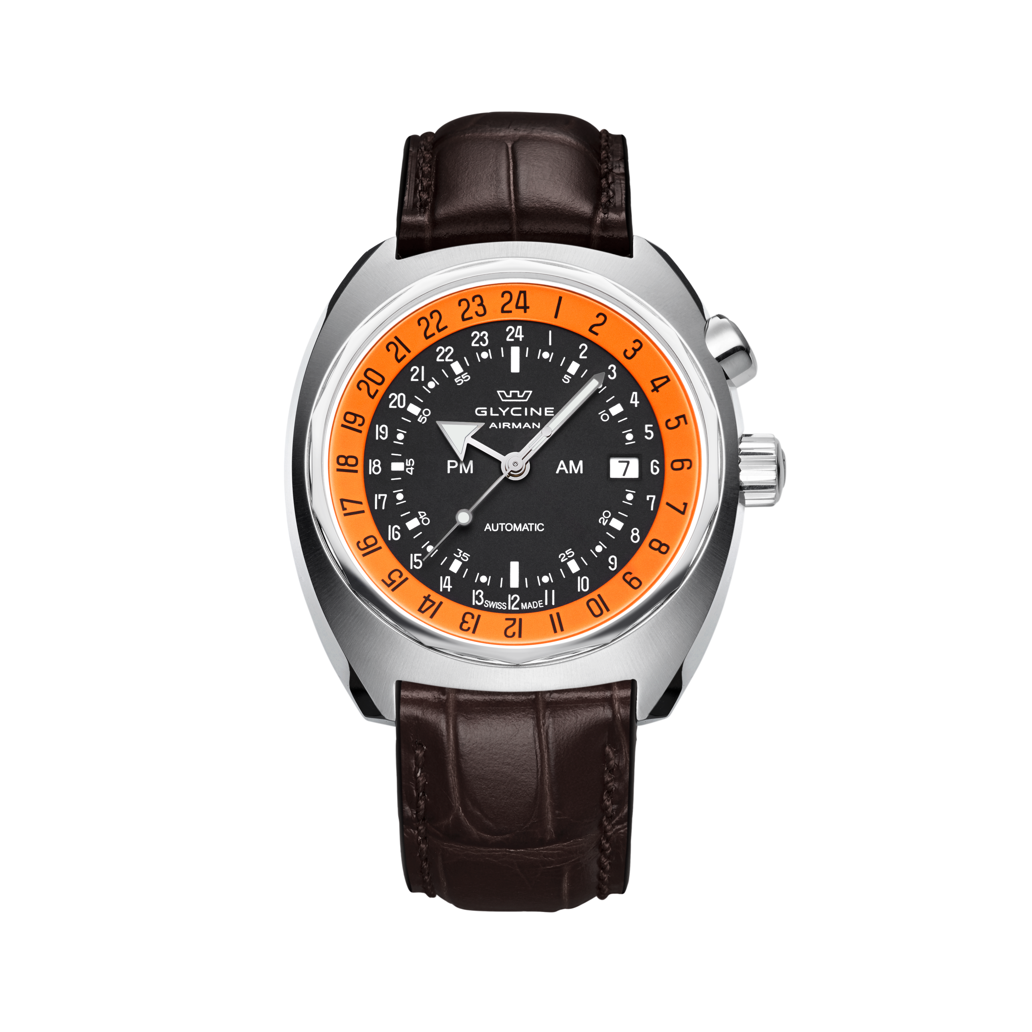 Glycine Men's Airman SST 12 Purist 43mm Automatic Watch GL0146