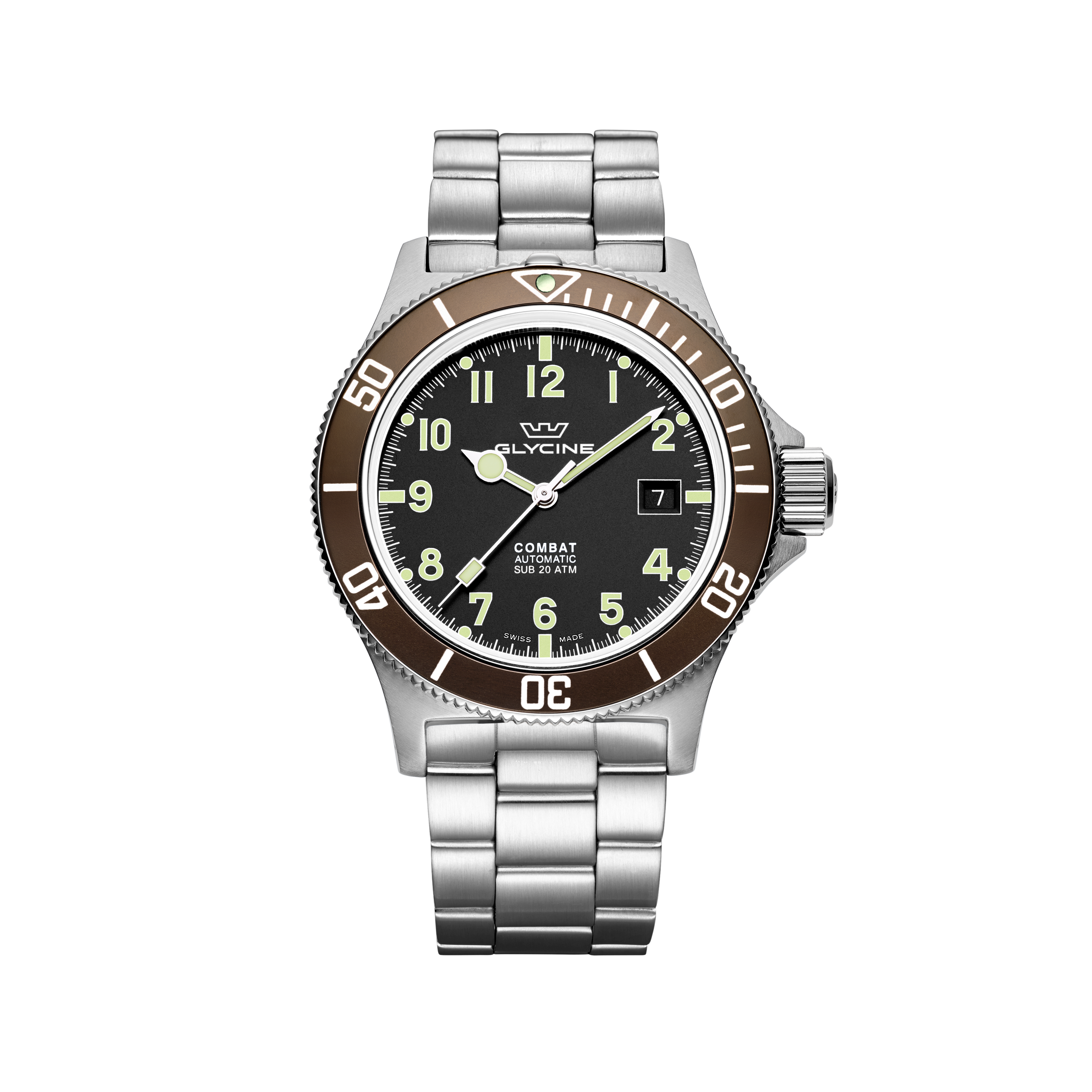 Reloj automático Glycine Combat Sub de 42 mm para hombre GL0171