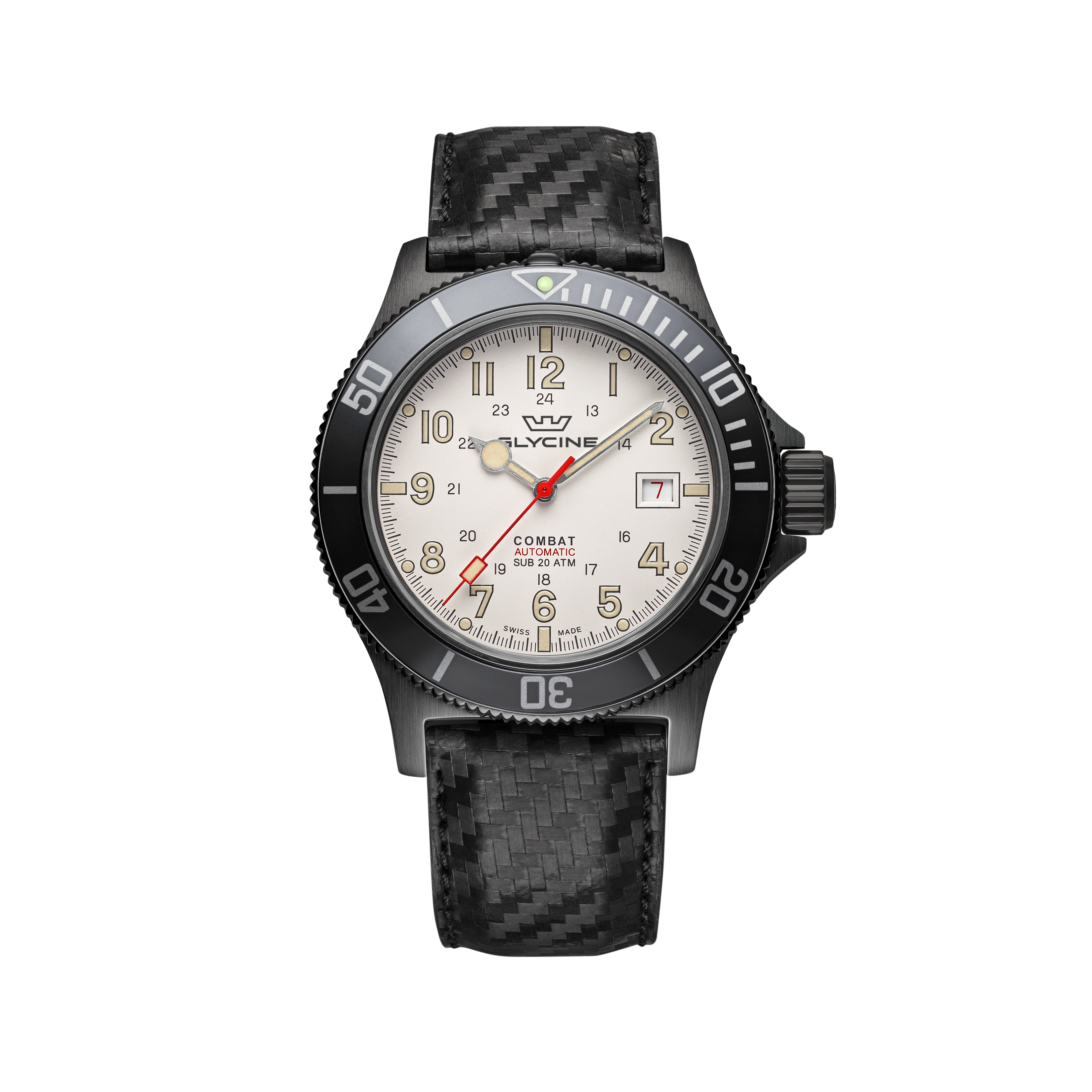 Reloj automático Glycine Combat Sub de 42 mm para hombre GL0189