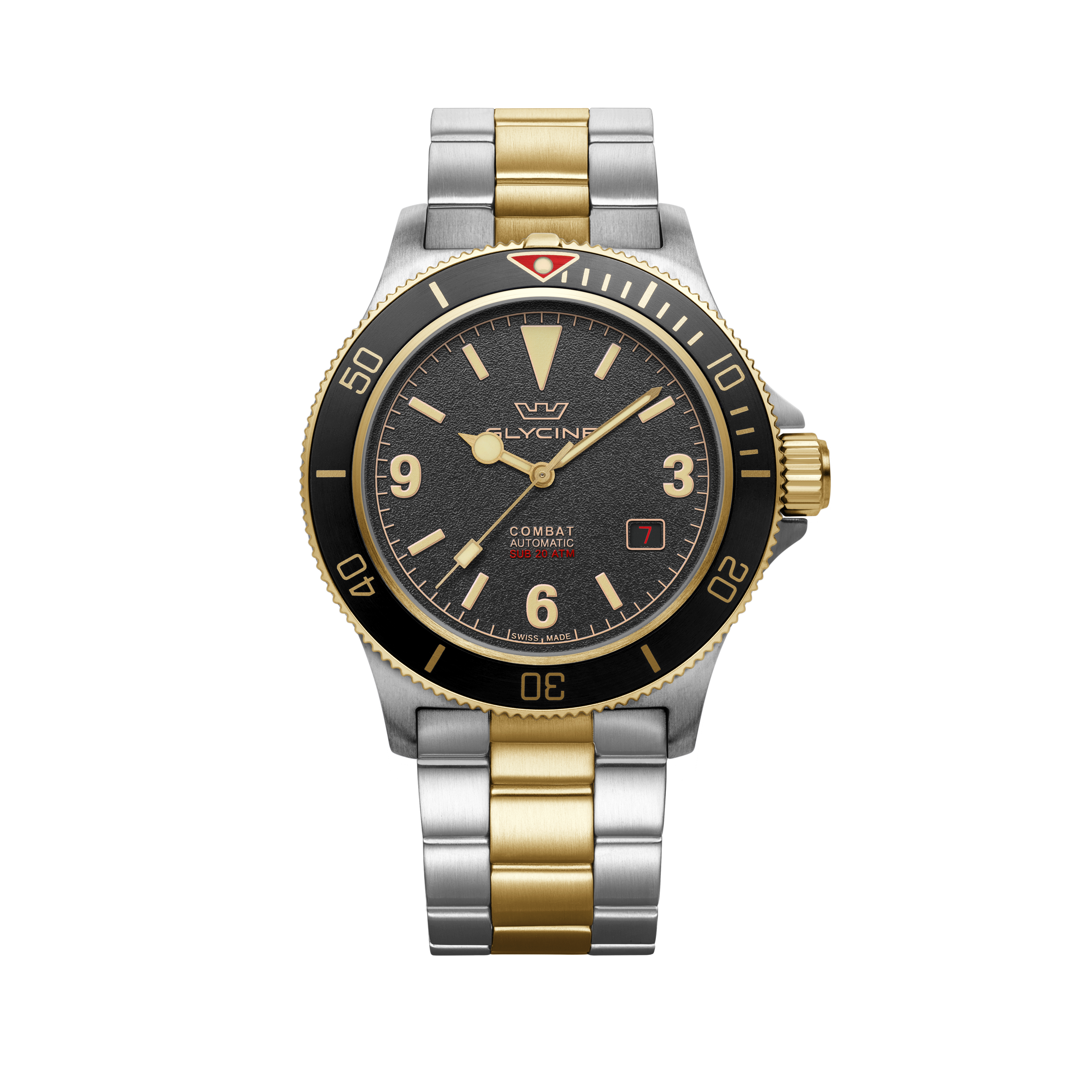 Glycine Men's Combat Sub Vintage 42mm Automatic Watch GL0259