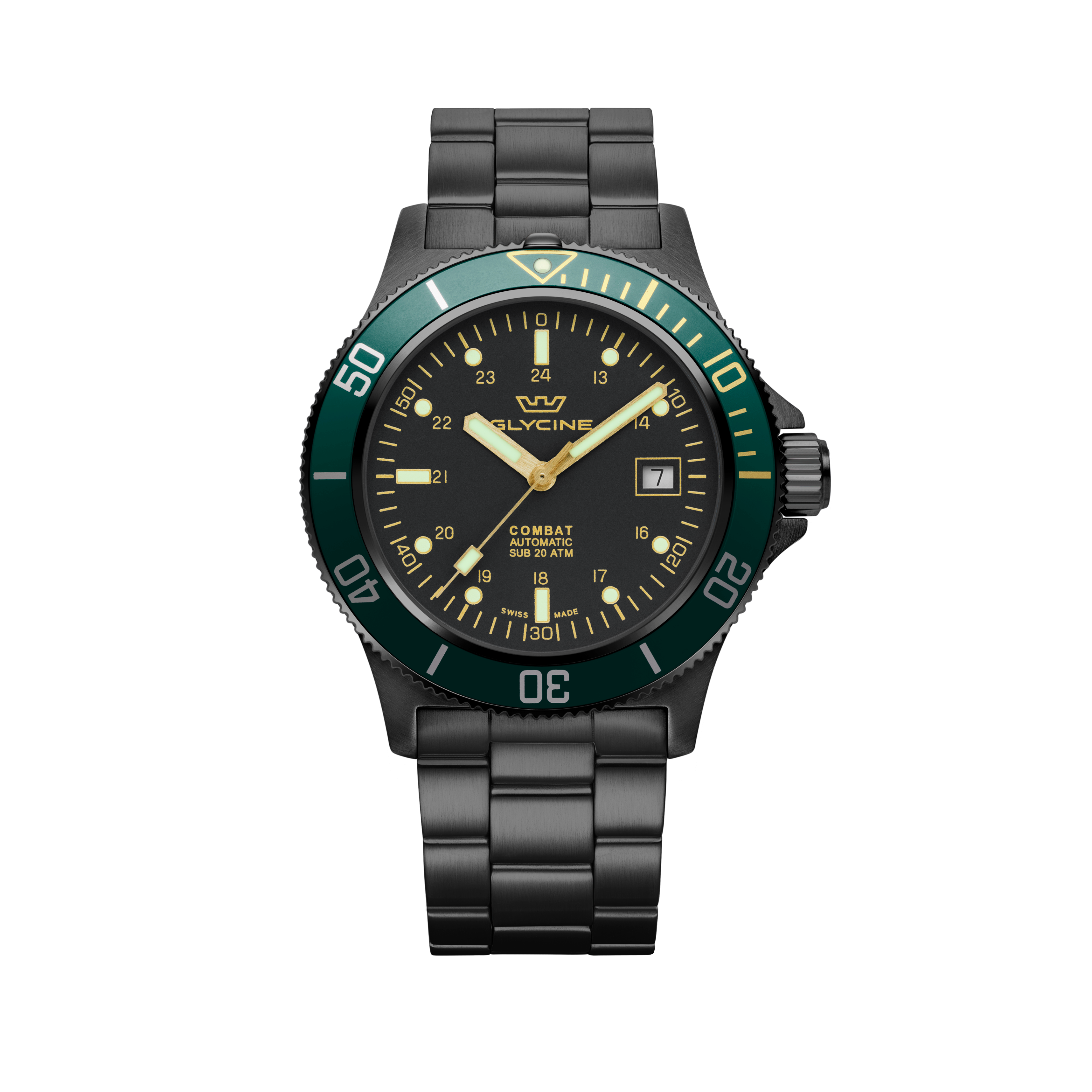 Glycine Men's Combat Sub 42mm Automatic Watch GL0273