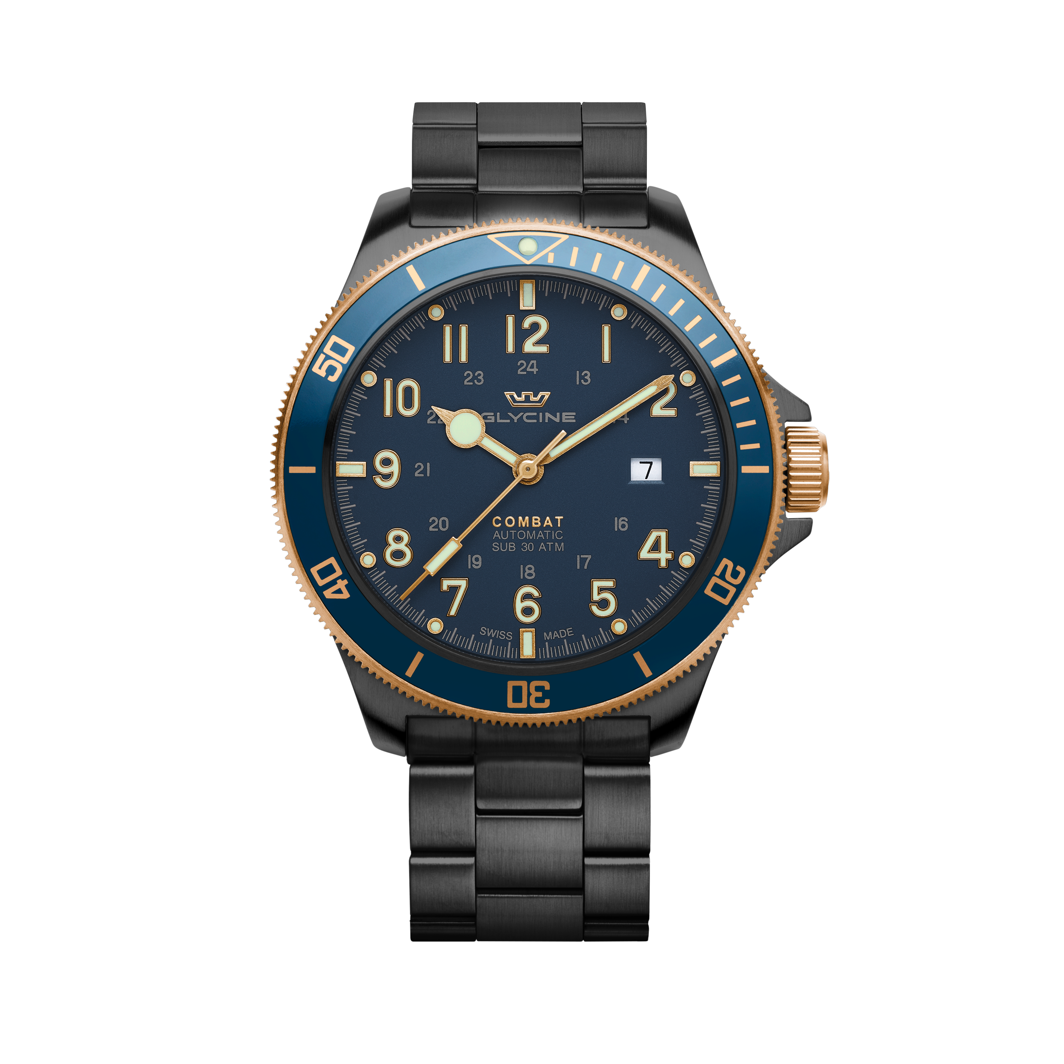 Glycine Men's Combat Sub 46mm Automatic Watch GL0279
