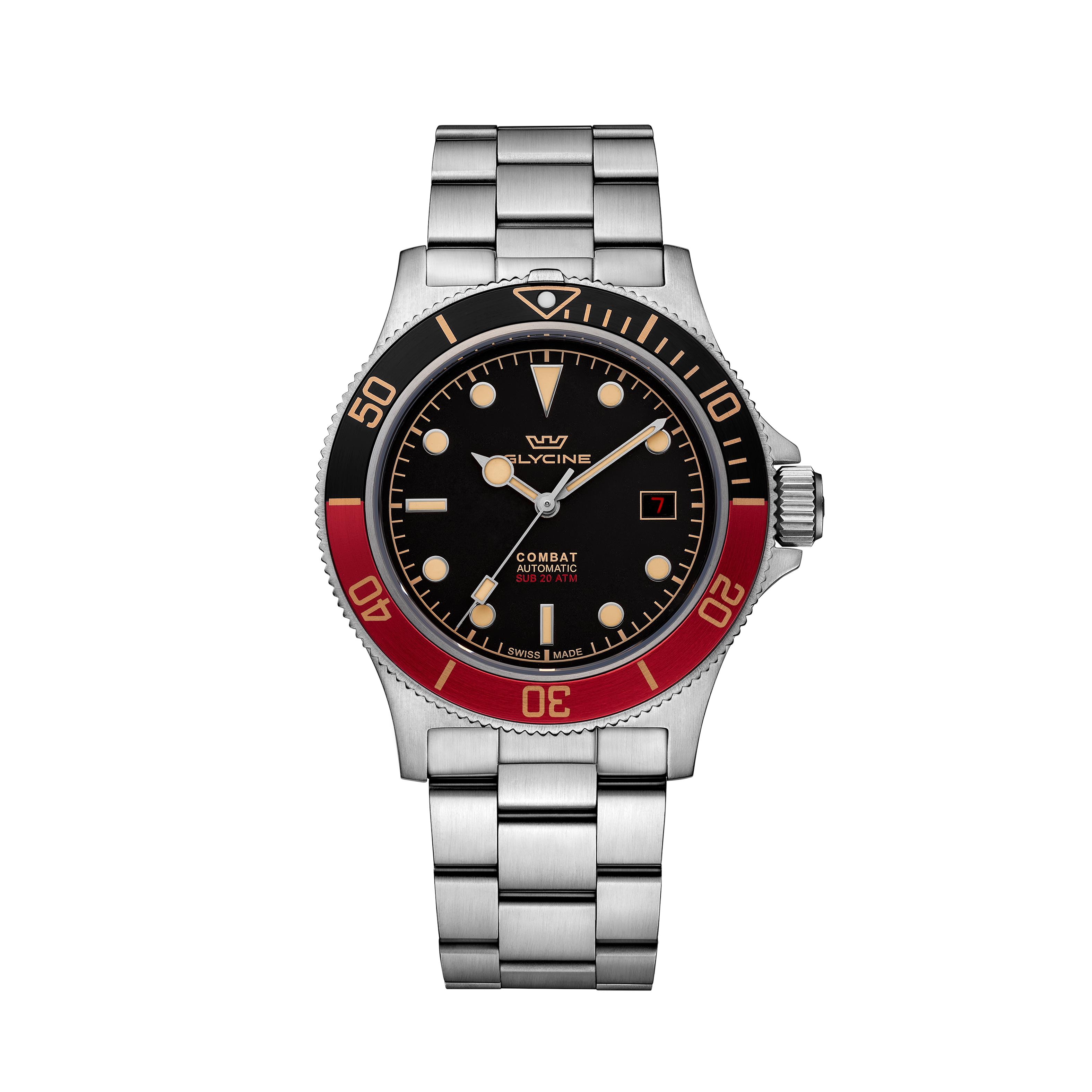 Glycine Men's Combat Sub Sport 42mm Automatic Watch GL0387