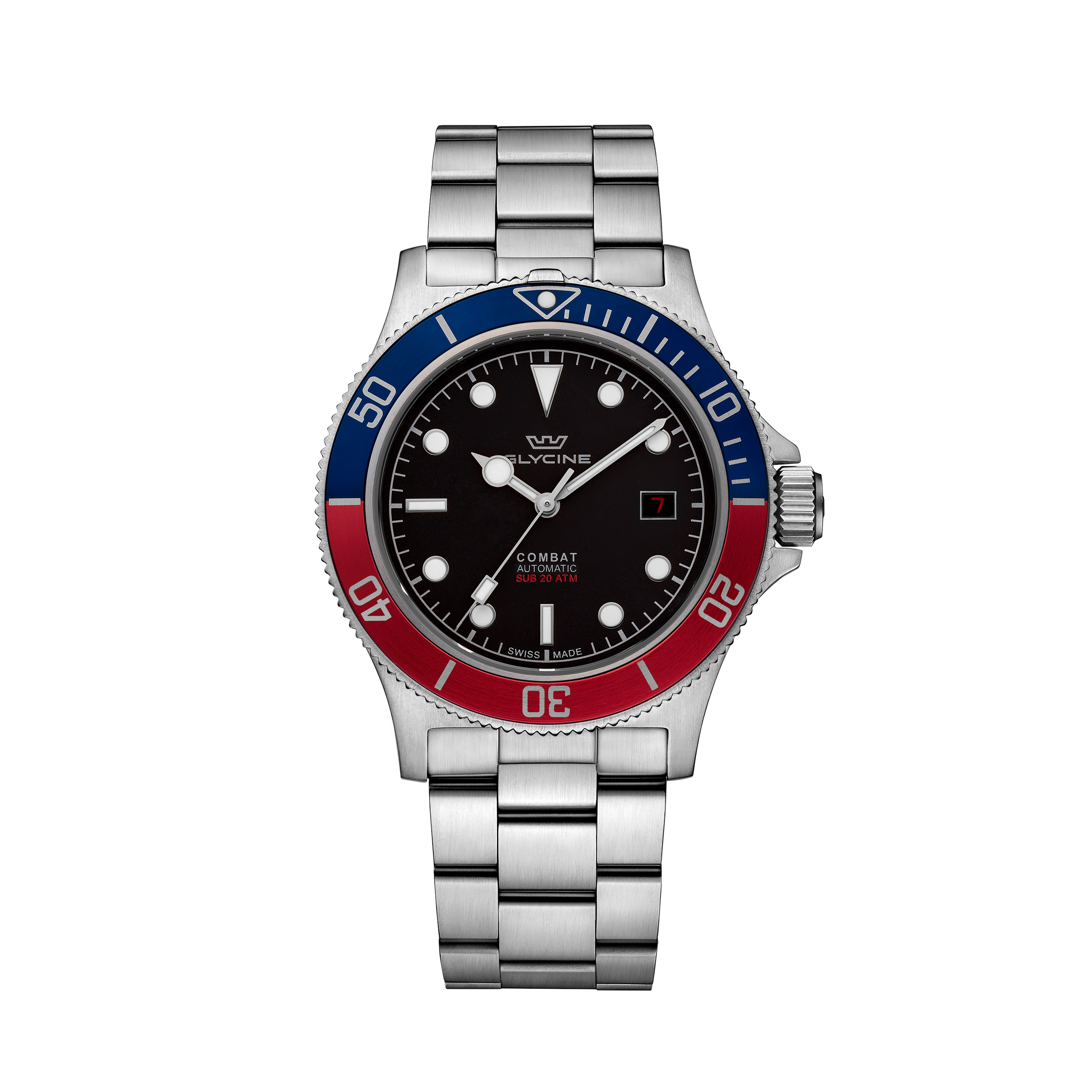 Glycine Men's Combat Sub 42mm Automatic Watch GL0388