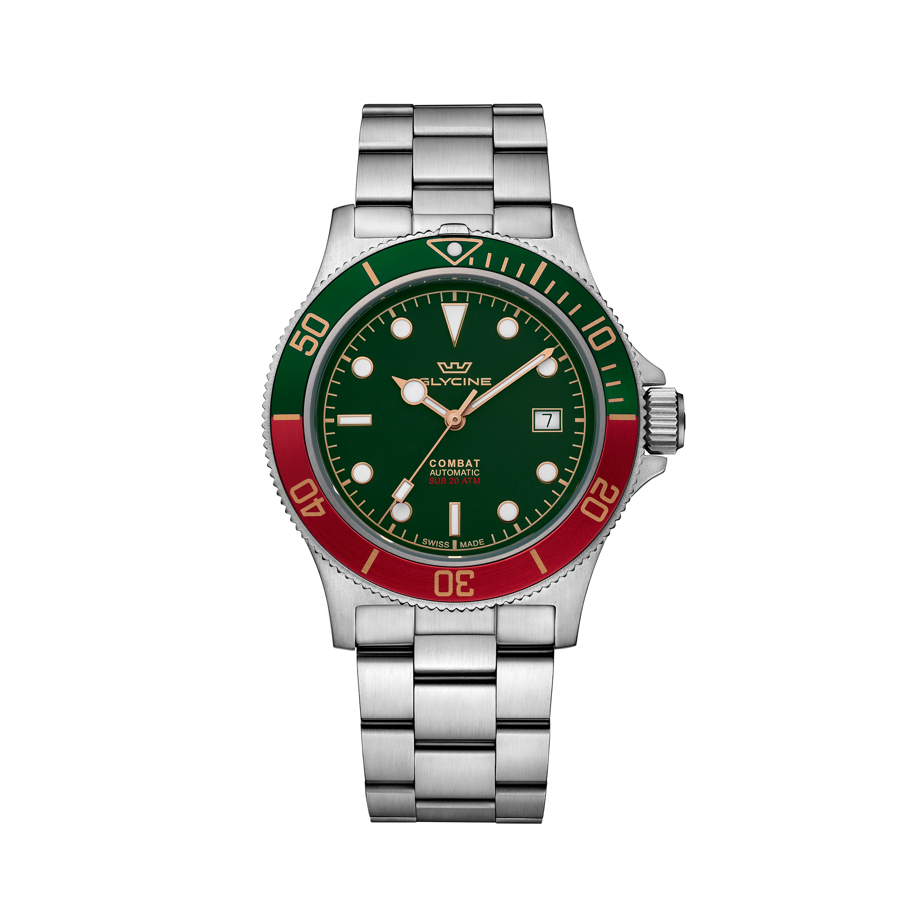 Glycine Men's Combat Sub Sport 42mm Automatic Watch GL0392