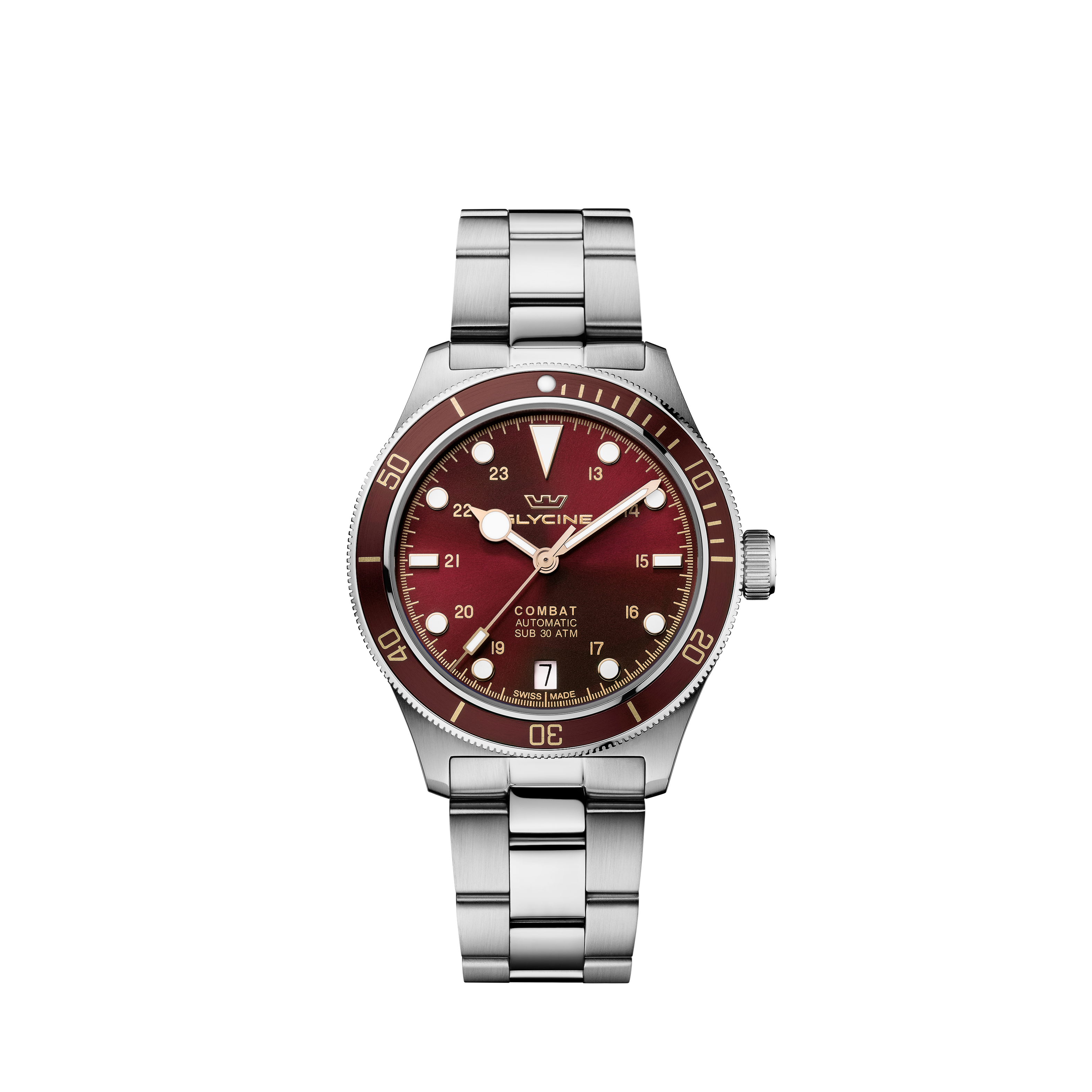 Glycine Unisex Combat Sub 36mm Automatic Watch GL0395