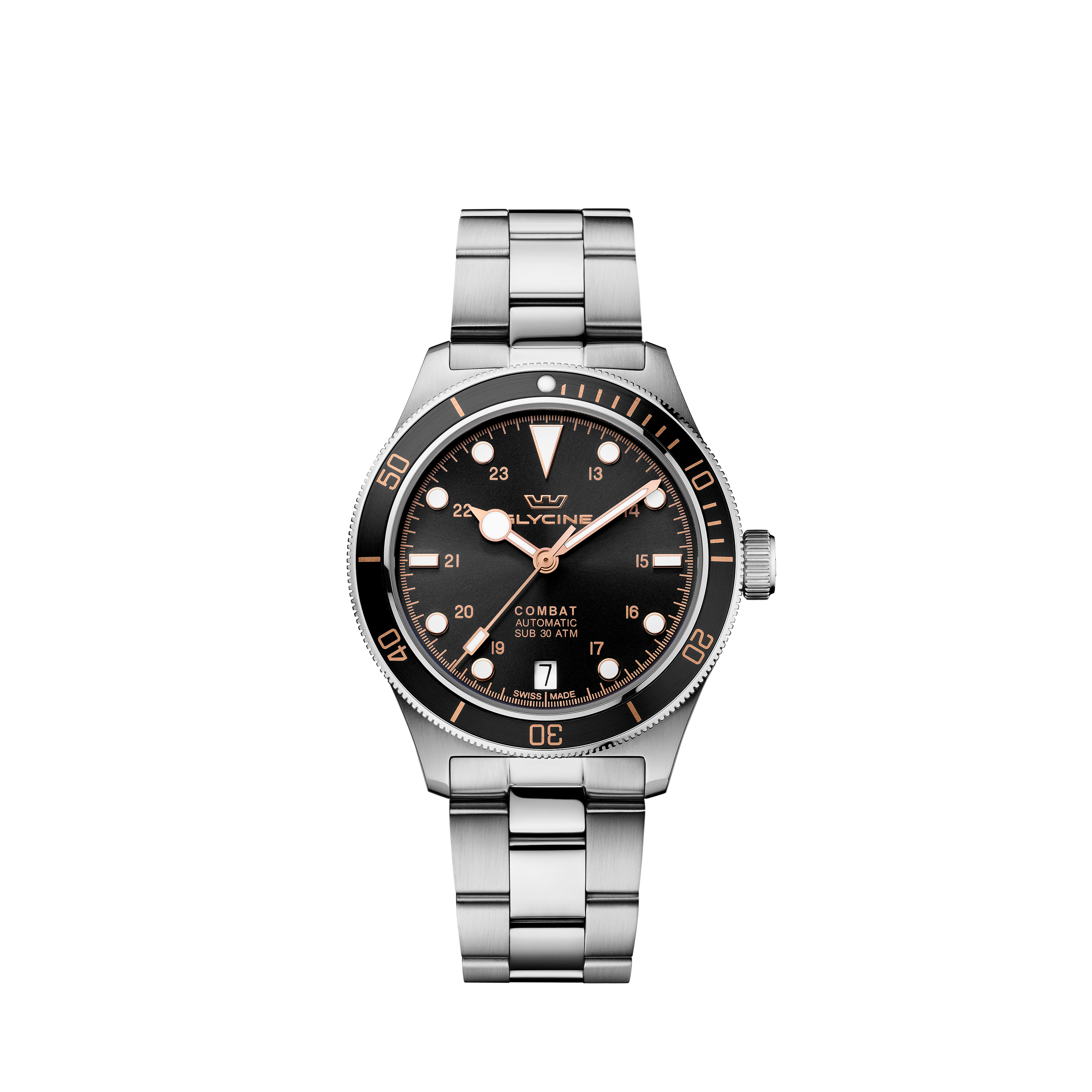 Glycine Unisex Combat Sub 36mm Automatic Watch GL0396
