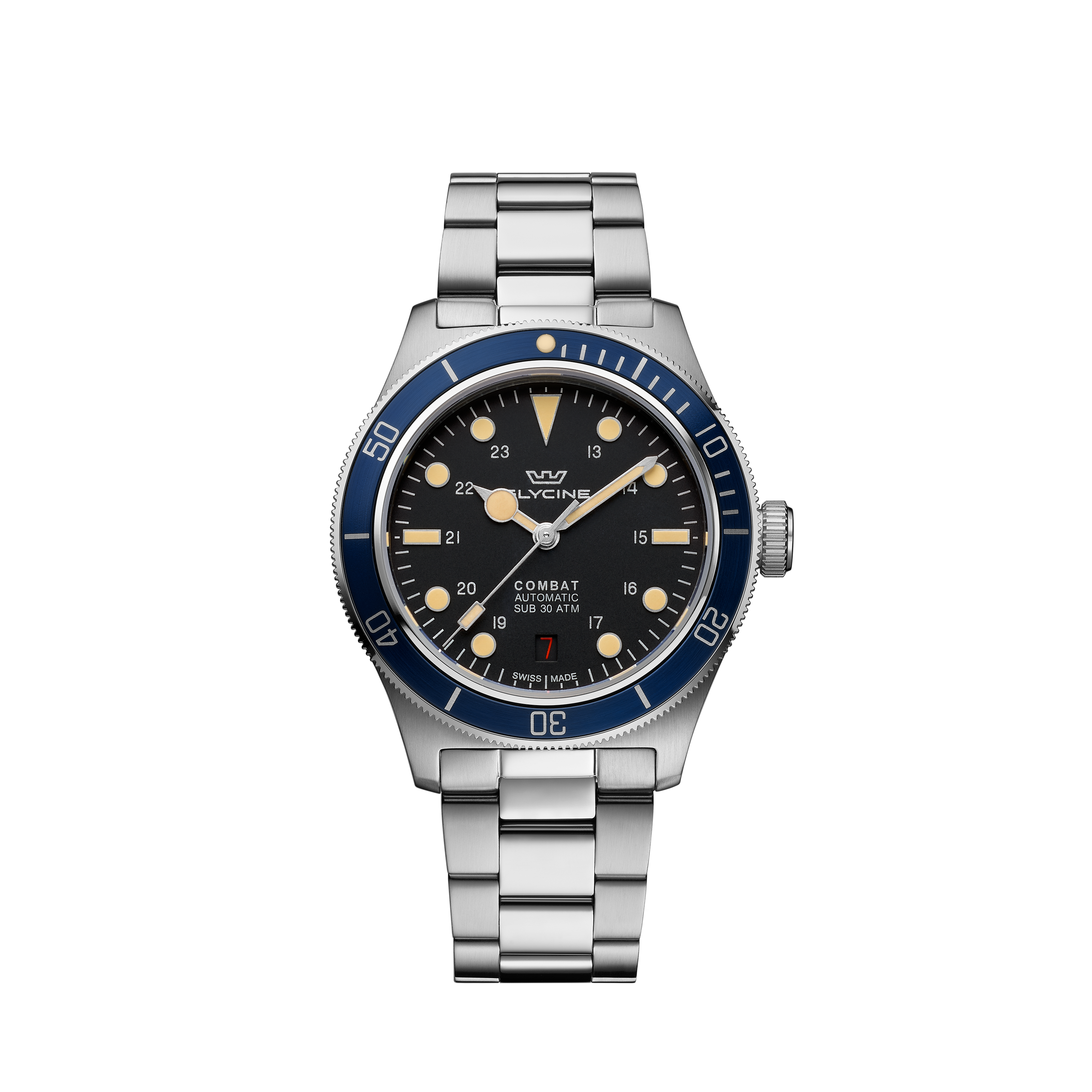Glycine Men's Combat Sub Sport 39mm Automatic Watch GL0403
