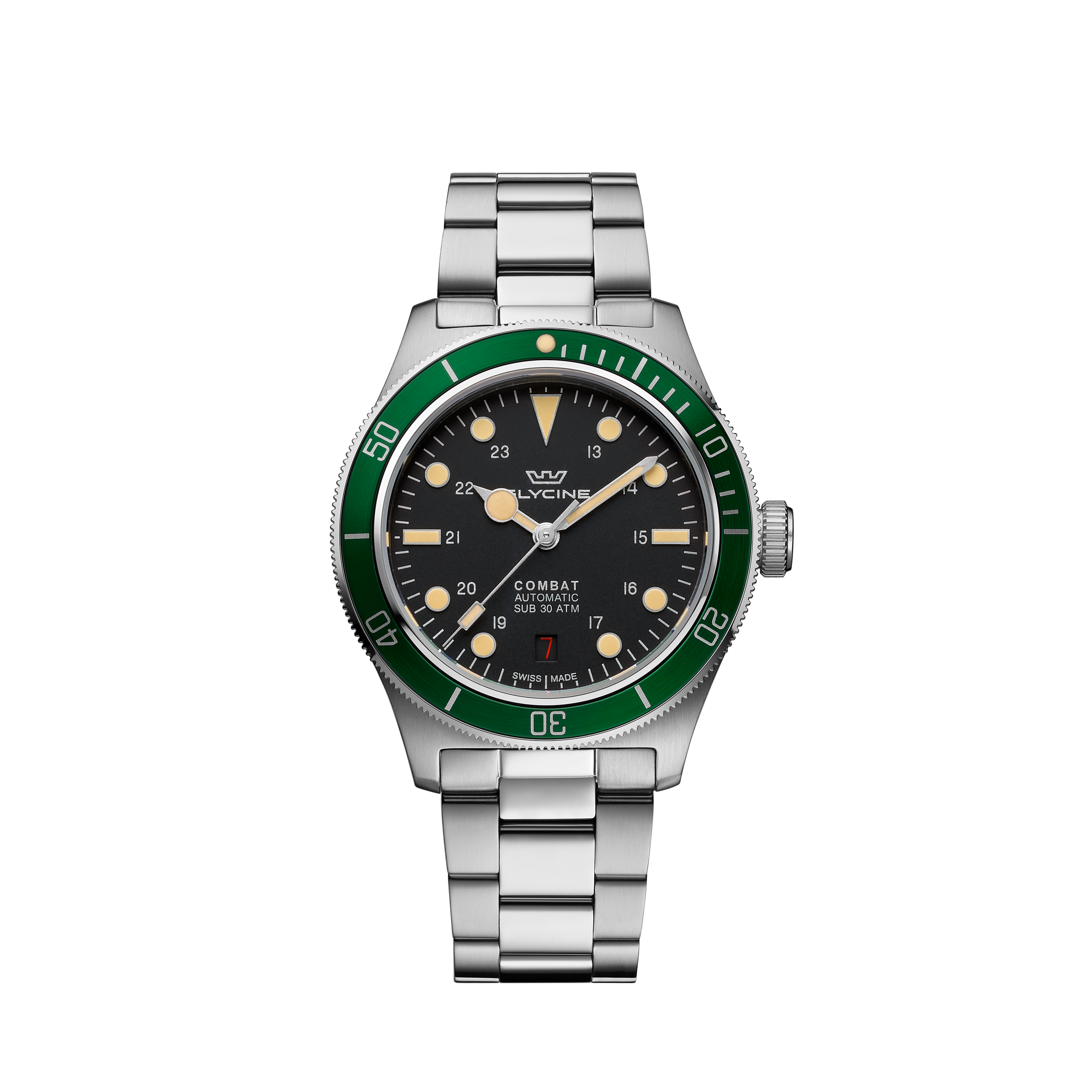 Glycine Men's Combat Sub Sport 39mm Automatic Watch GL0404