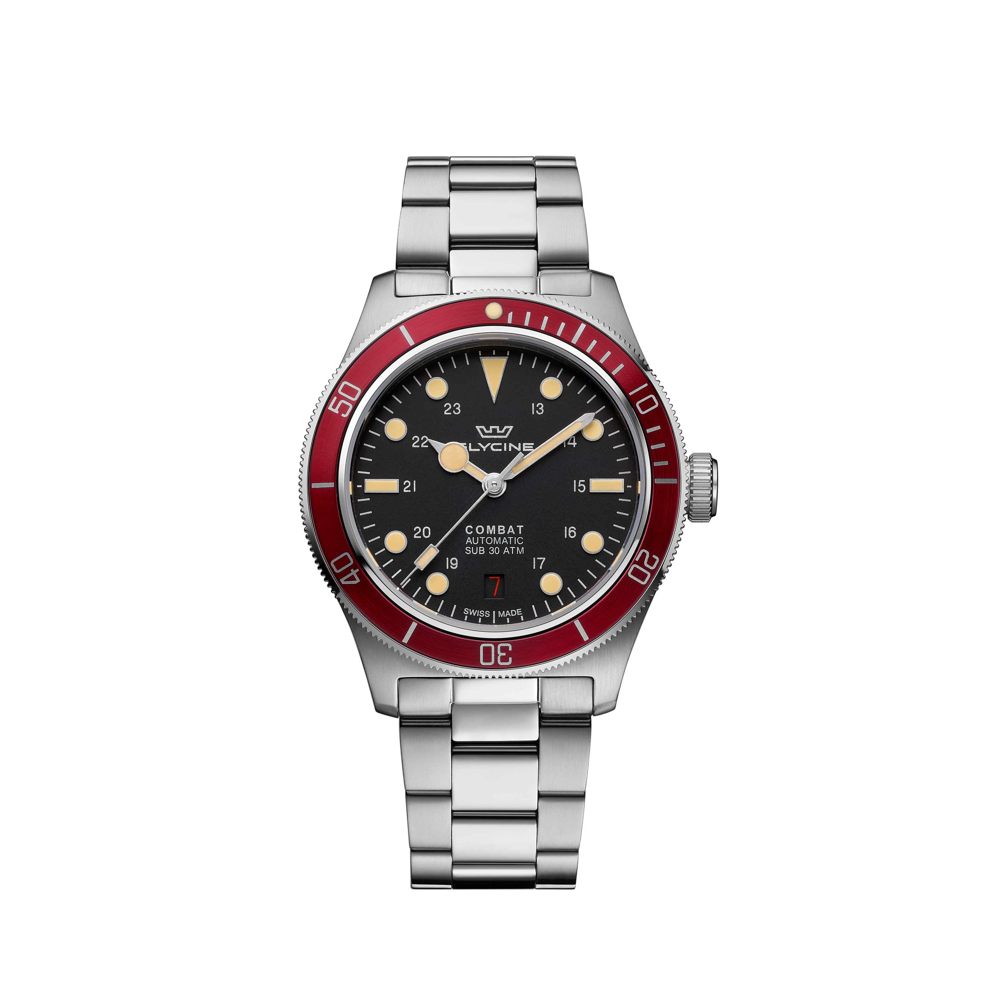 Glycine Men's Combat Sub Sport 39mm Automatic Watch GL0406