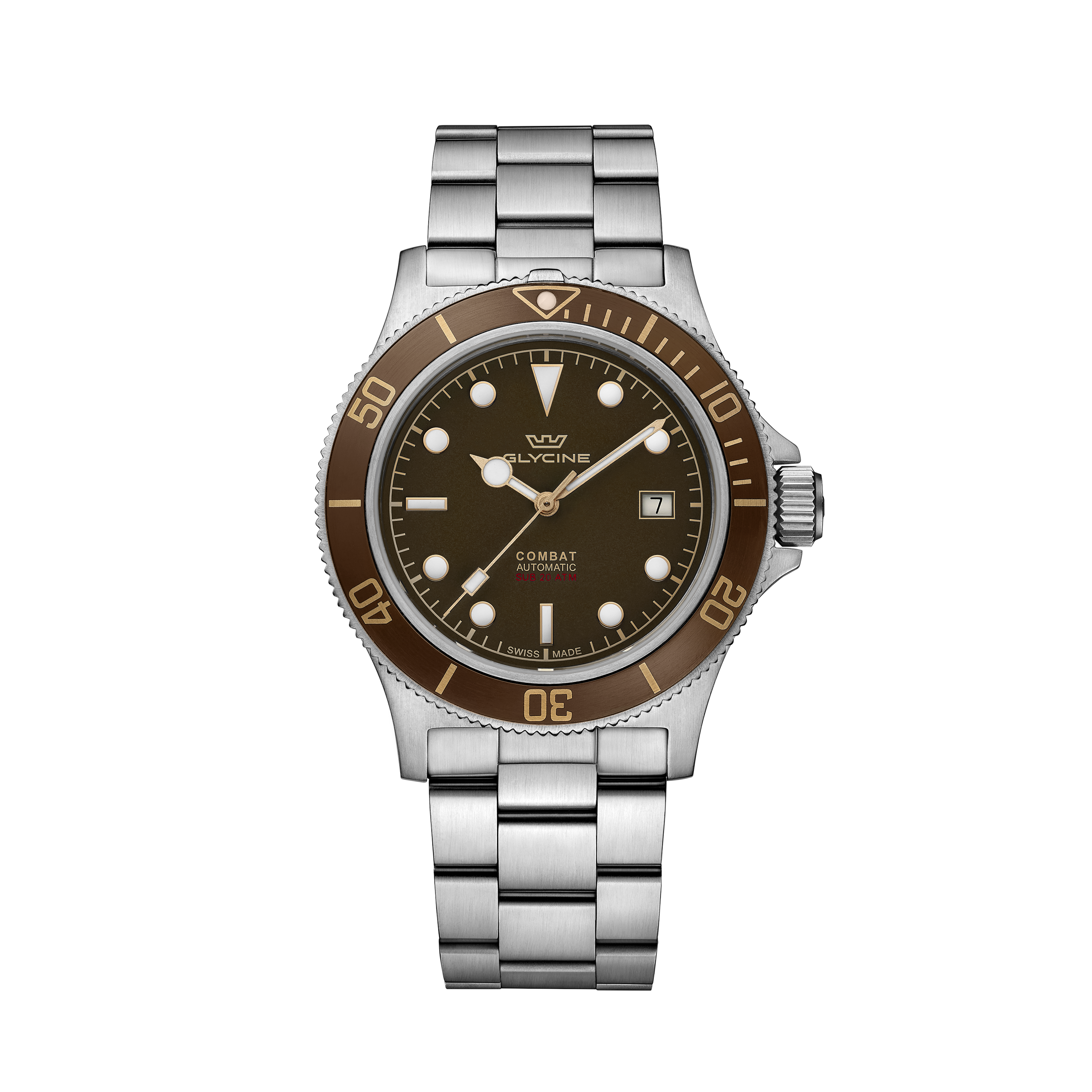 Glycine Men's Combat Sub Sport 42mm Automatic Watch GL0486