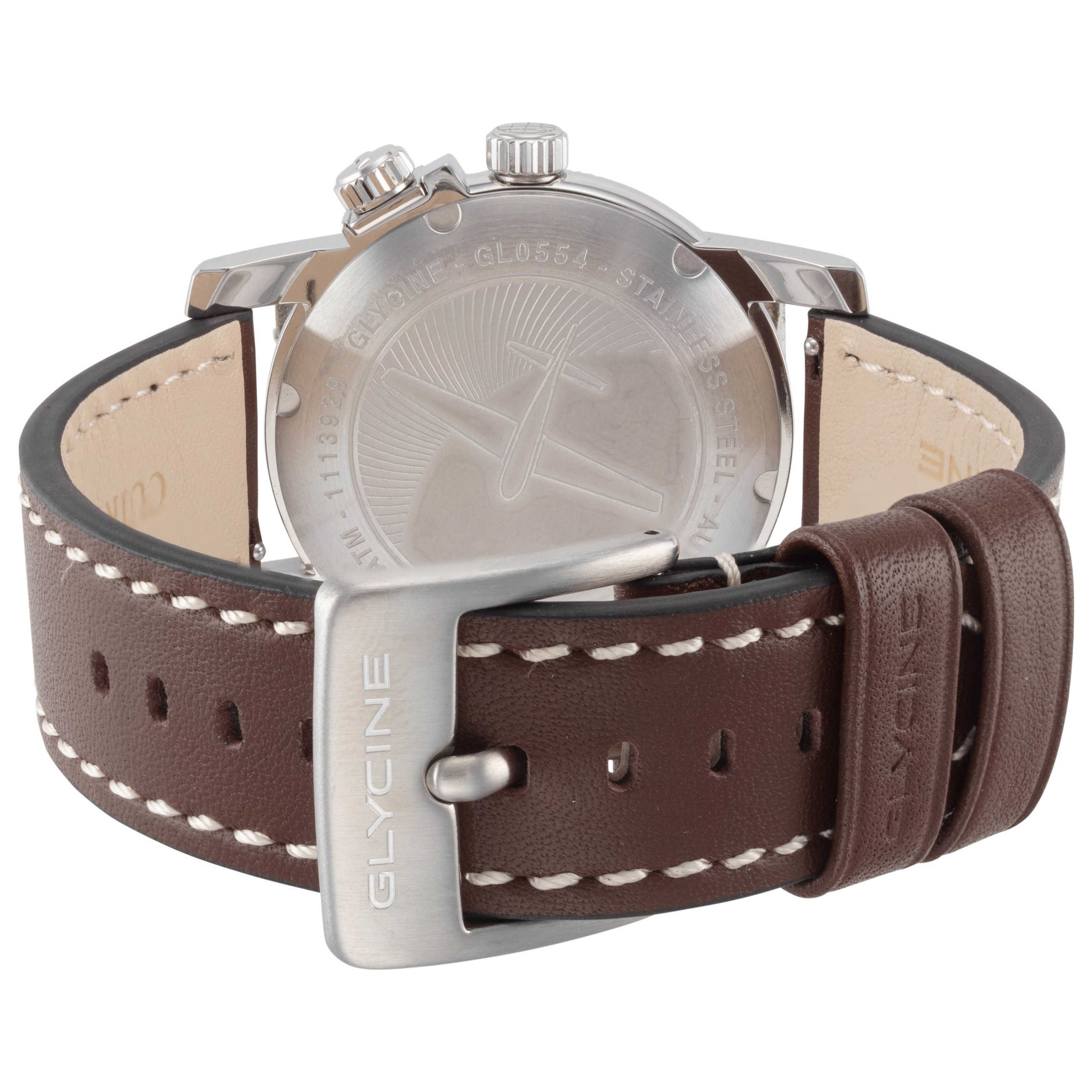 Glycine Men's Ariman Double Twelve 42mm Automatic Watch GL0554