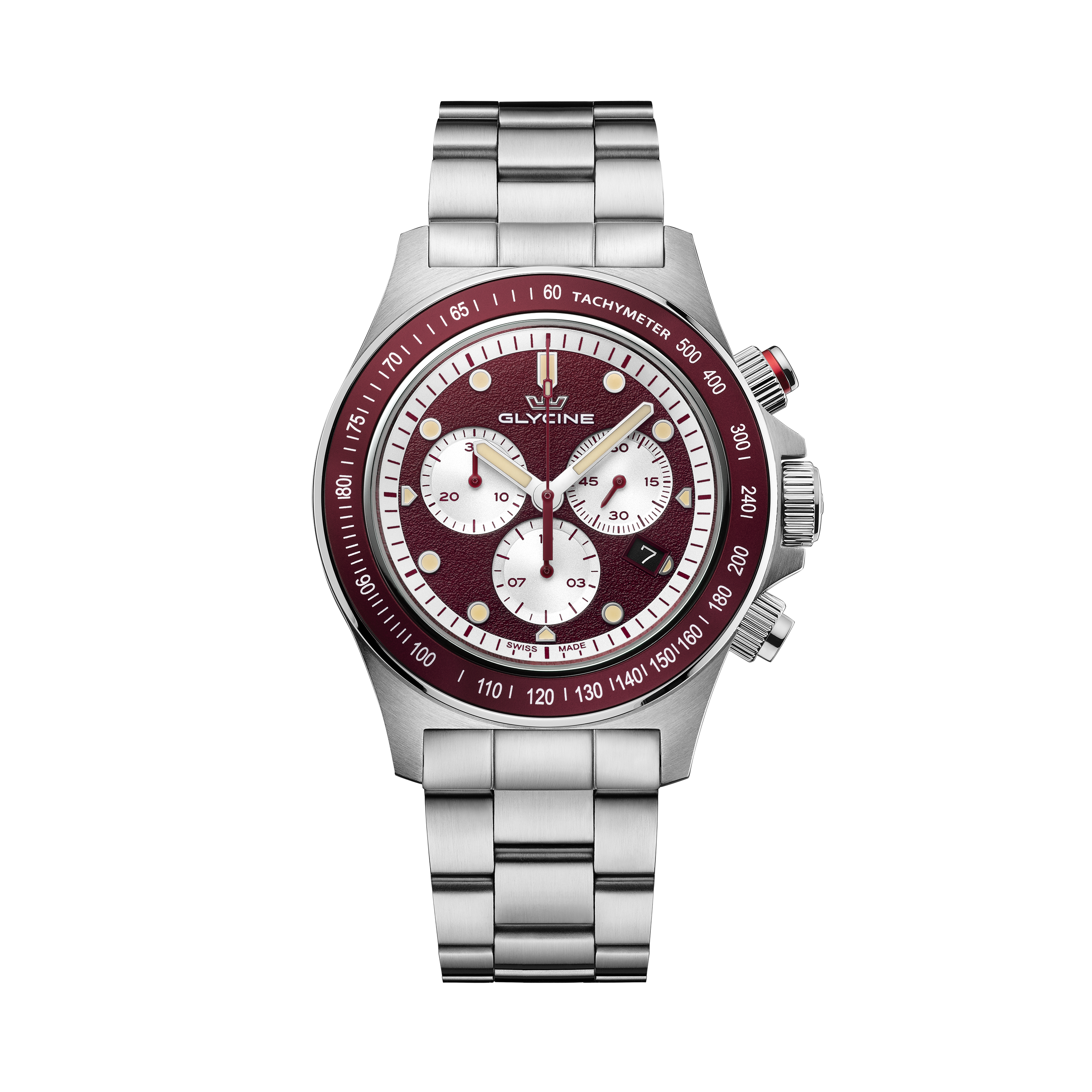 Glycine Reloj de Cuarzo para Hombre Combat Sub Chronograph Sport 43mm GL1047