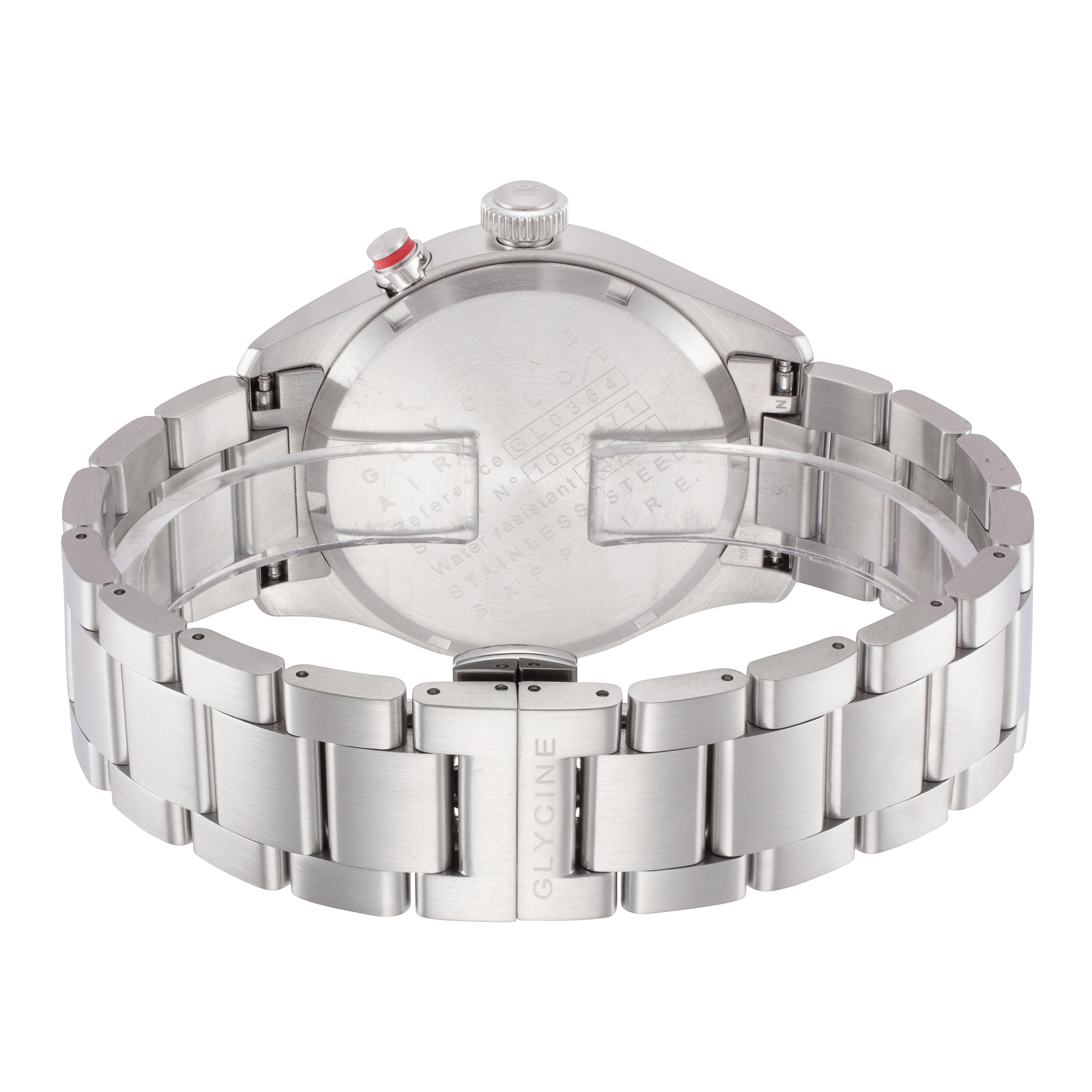 Glycine Men's Airpilot Dual Time 44mm Quartz Watch GL0364