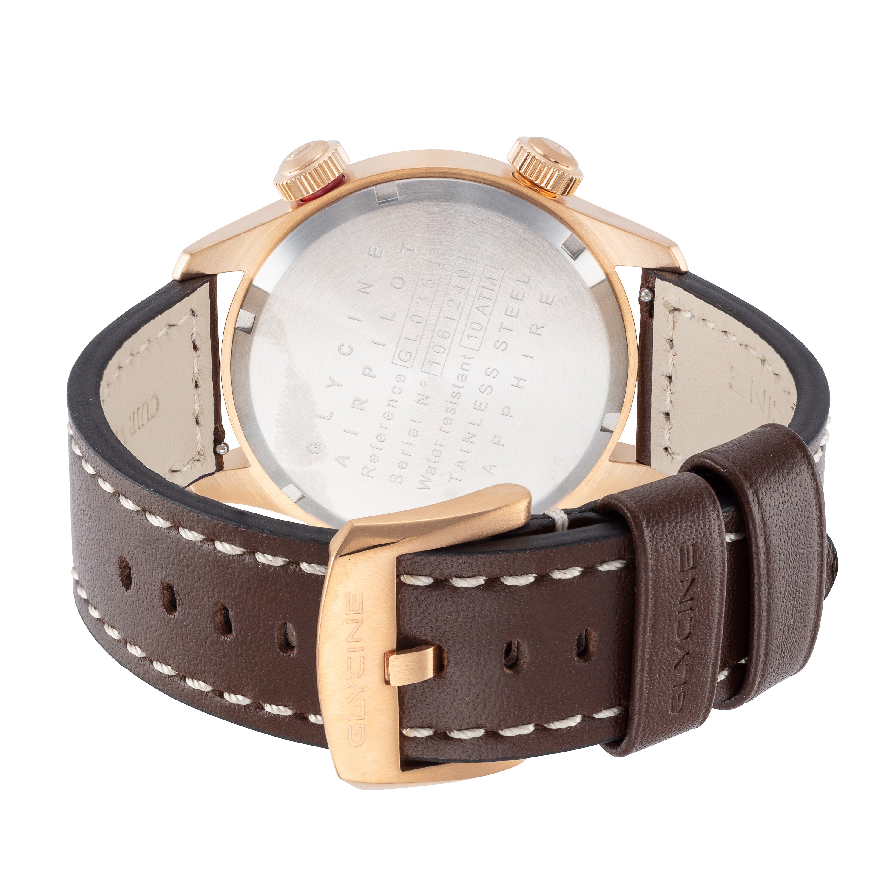 Glycine Men's Airpilot GMT 44mm Quartz Watch GL0353
