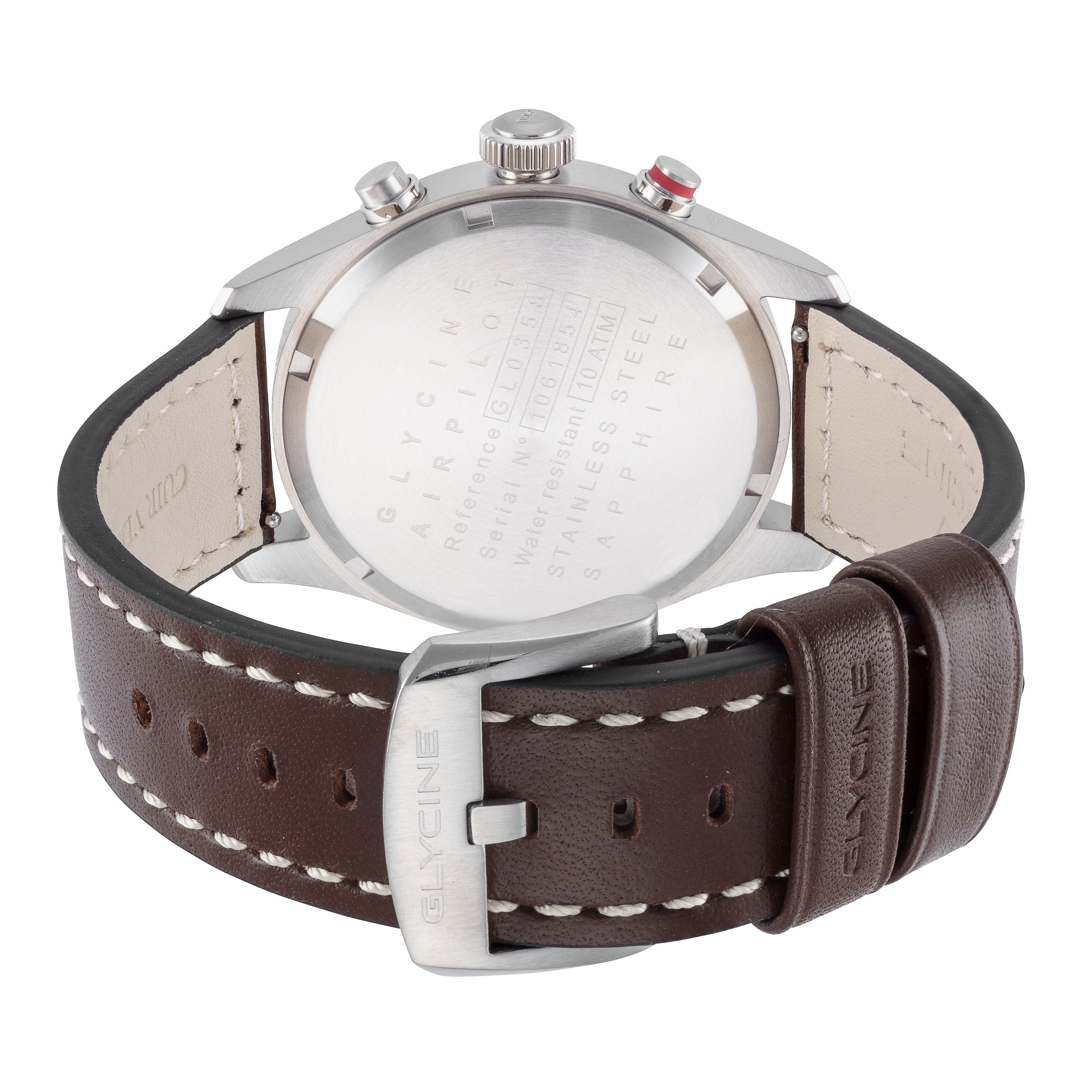 Glycine Men's Airpilot Chrono 44mm Quartz Watch GL0358
