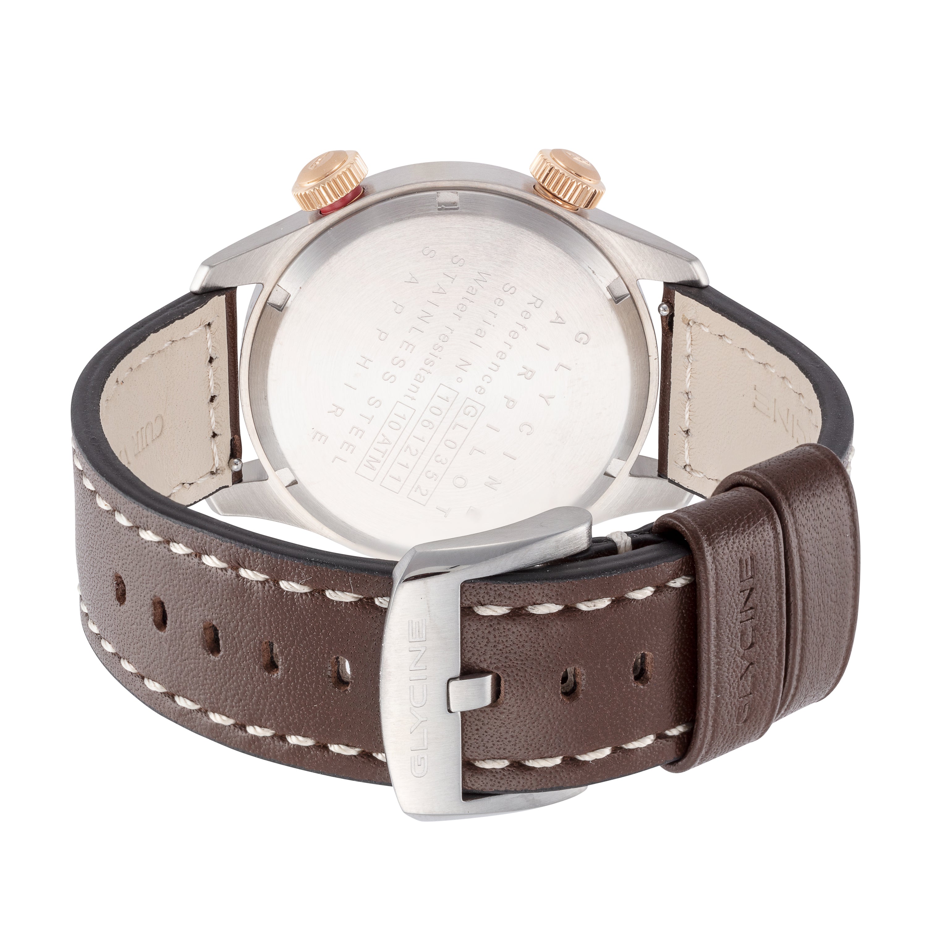 Glycine Men's Airpilot GMT 44mm Quartz Watch GL0352