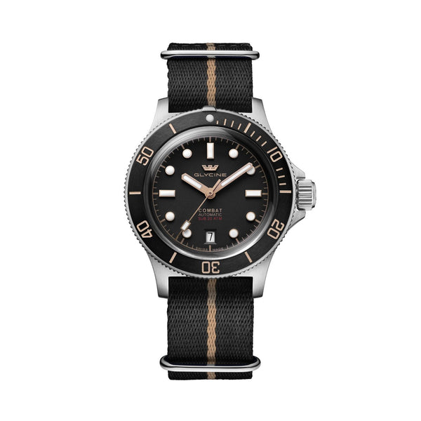 Glycine Men's Combat Sub Box Ceramic 41mm Automatic Watch GL0522