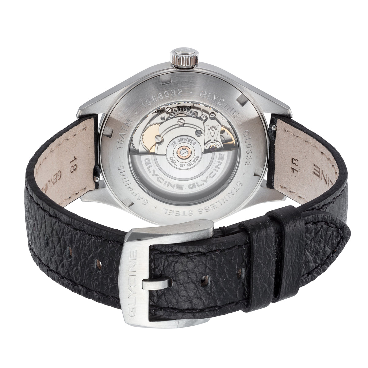 Glycine Men's Bienne 1914 39mm Automatic Watch GL0333