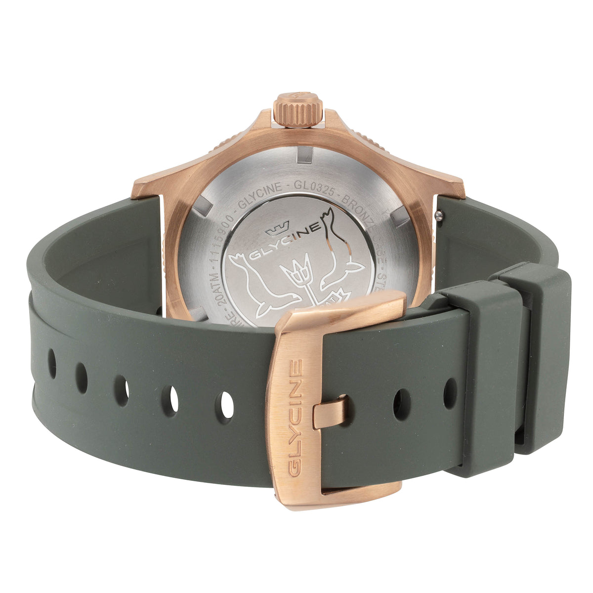 Glycine Men's Combat Sub Sport Bronze 42mm Automatic Watch GL0325