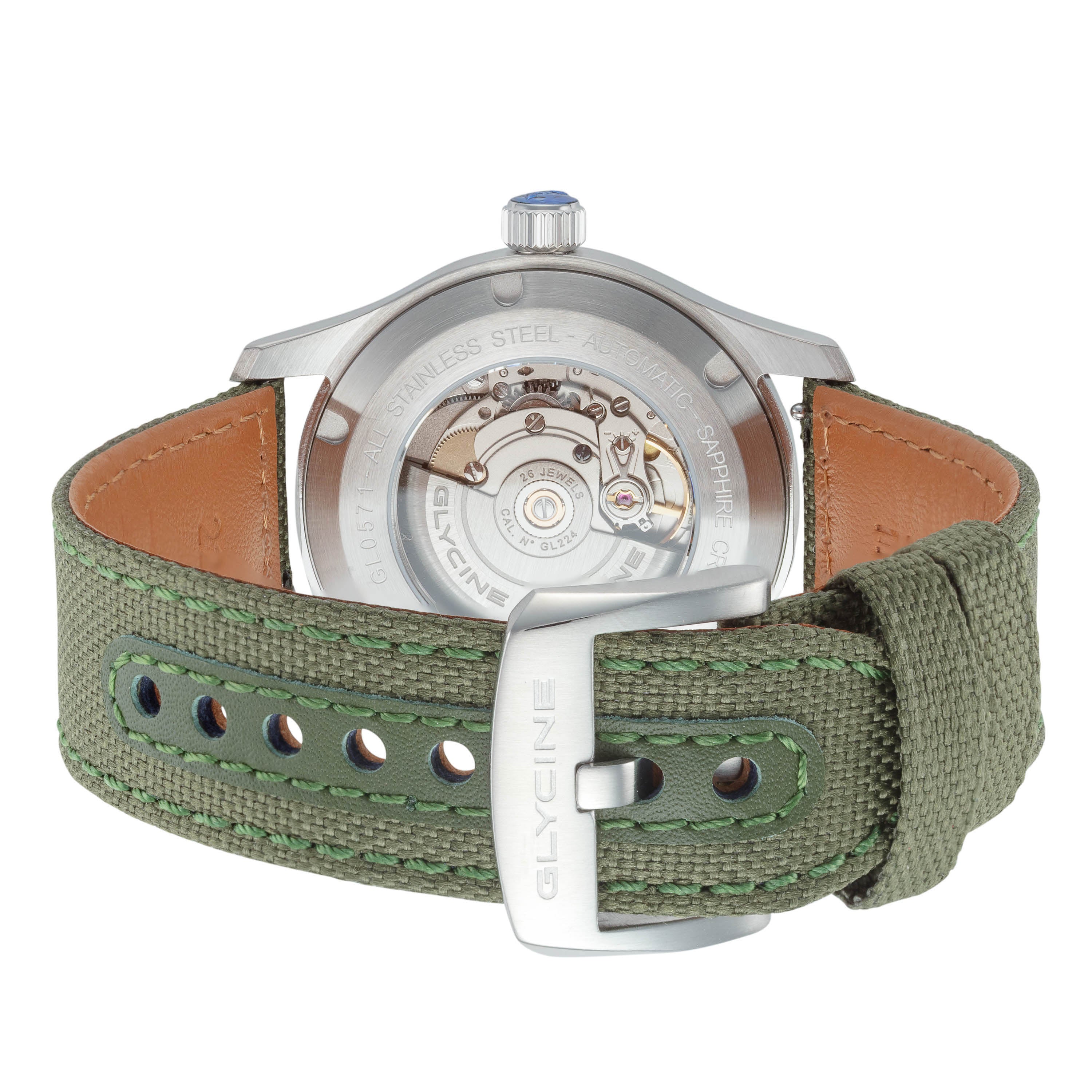 Glycine Men's Combat Field 40mm Automatic Watch GL0585