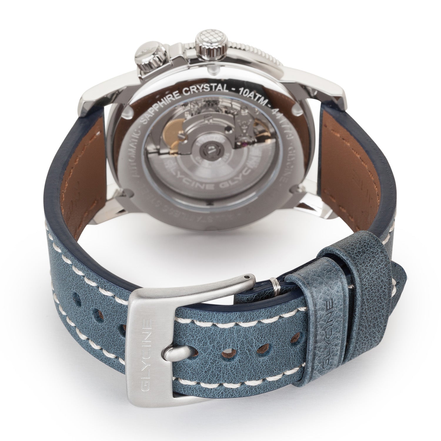 Reloj automático Glycine Airman Double Twelve de 42 mm para hombre GL0062