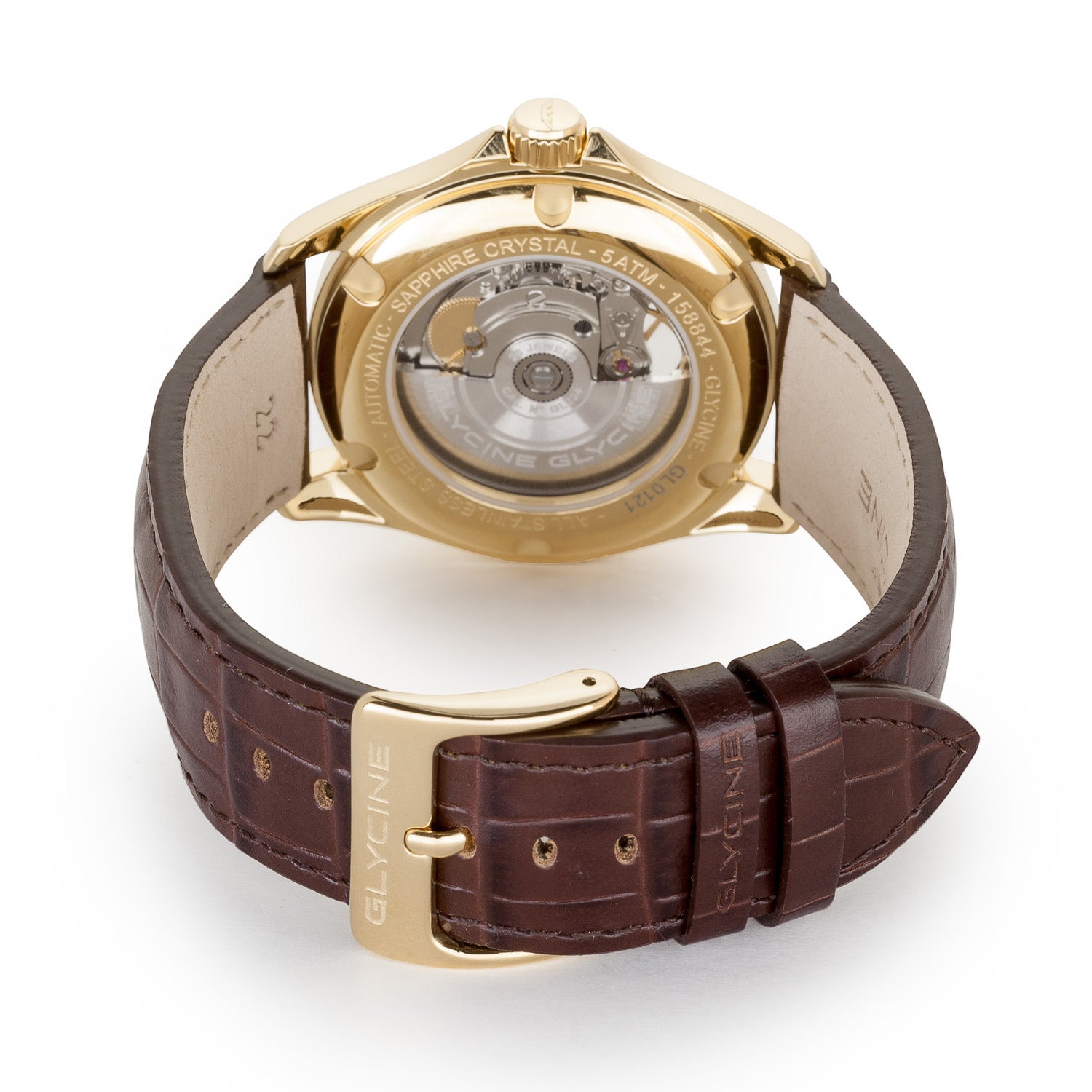 Reloj automático Glycine Combat Classic Open Heart de 40 mm para hombre GL0121